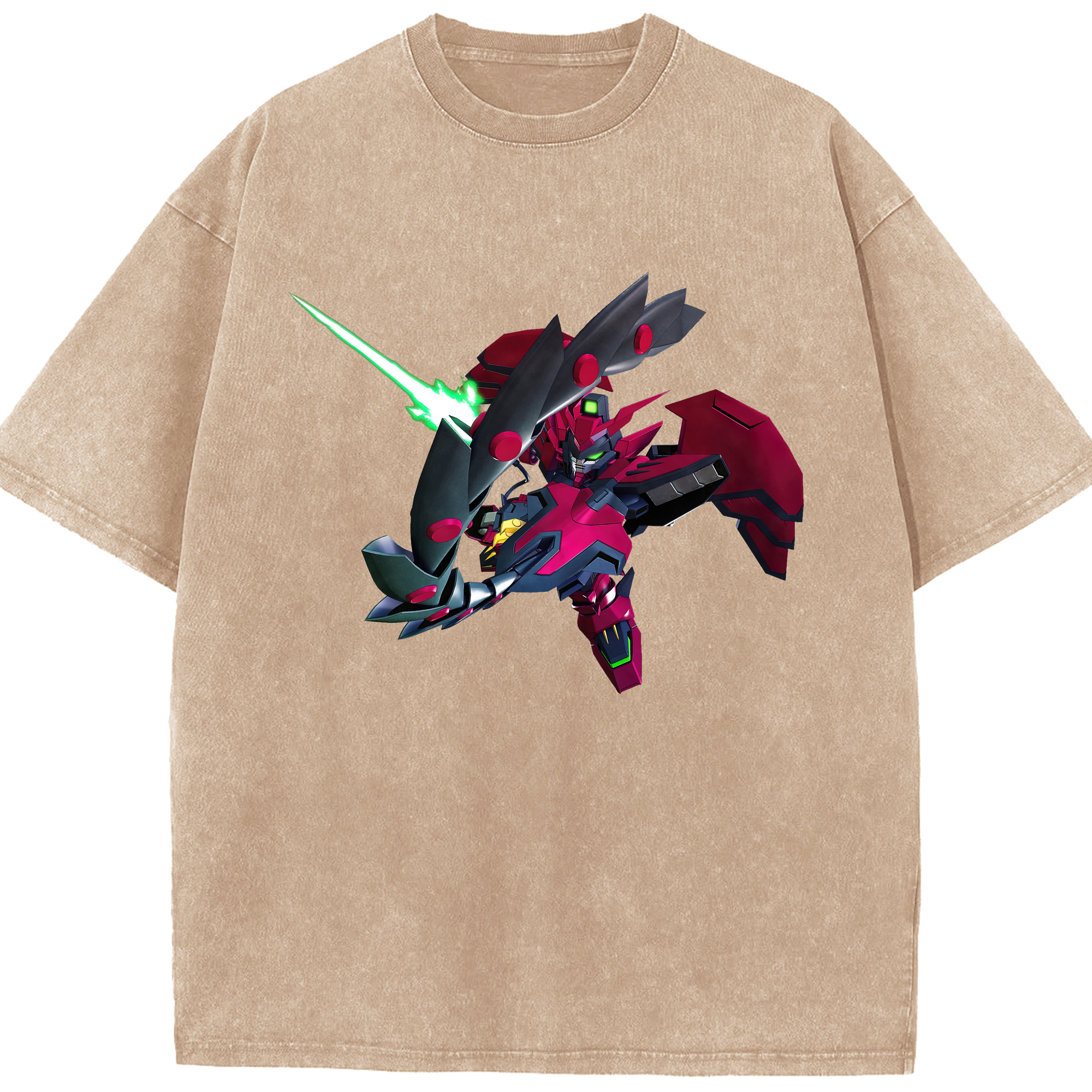 （画像用） 機動戦士ガンダム Mobile Suit Gundam 綿100% ヴィンテージ風 半袖Tシャツ（フロントプリント）
