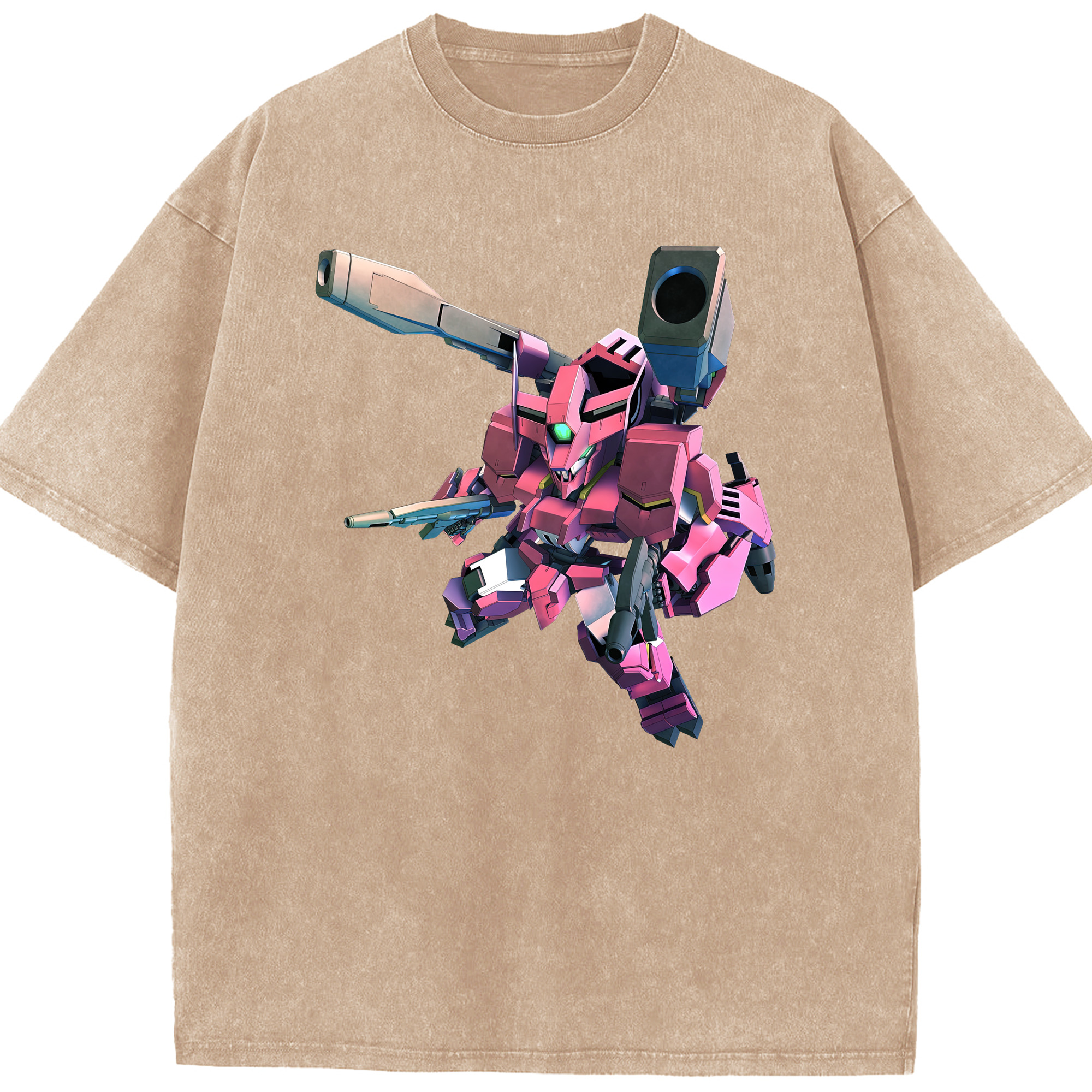 （画像用） 機動戦士ガンダム Mobile Suit Gundam 綿100% ヴィンテージ風 半袖Tシャツ（フロントプリント）