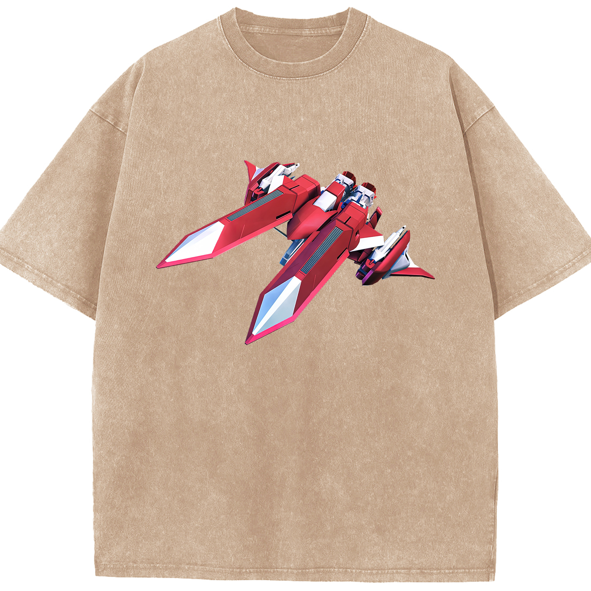 （画像用） 機動戦士ガンダム Mobile Suit Gundam 綿100% ヴィンテージ風 半袖Tシャツ（フロントプリント）