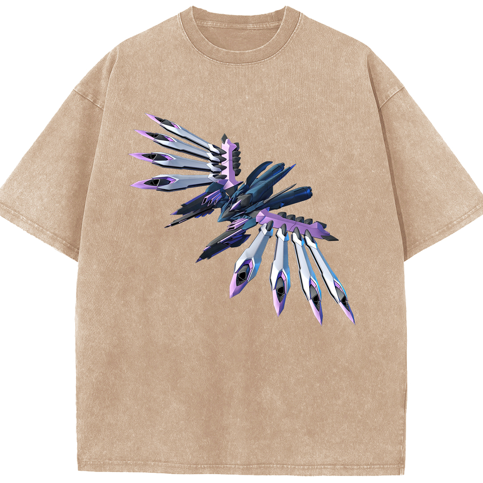 （画像用） 機動戦士ガンダム Mobile Suit Gundam 綿100% ヴィンテージ風 半袖Tシャツ（フロントプリント）