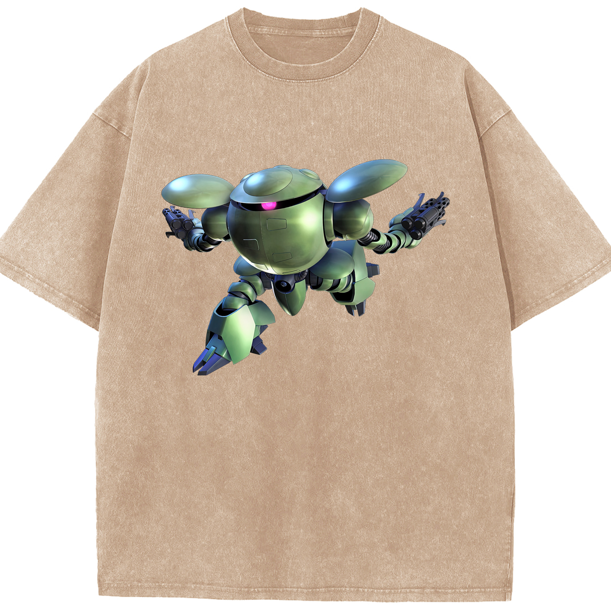 （画像用） 機動戦士ガンダム Mobile Suit Gundam 綿100% ヴィンテージ風 半袖Tシャツ（フロントプリント）