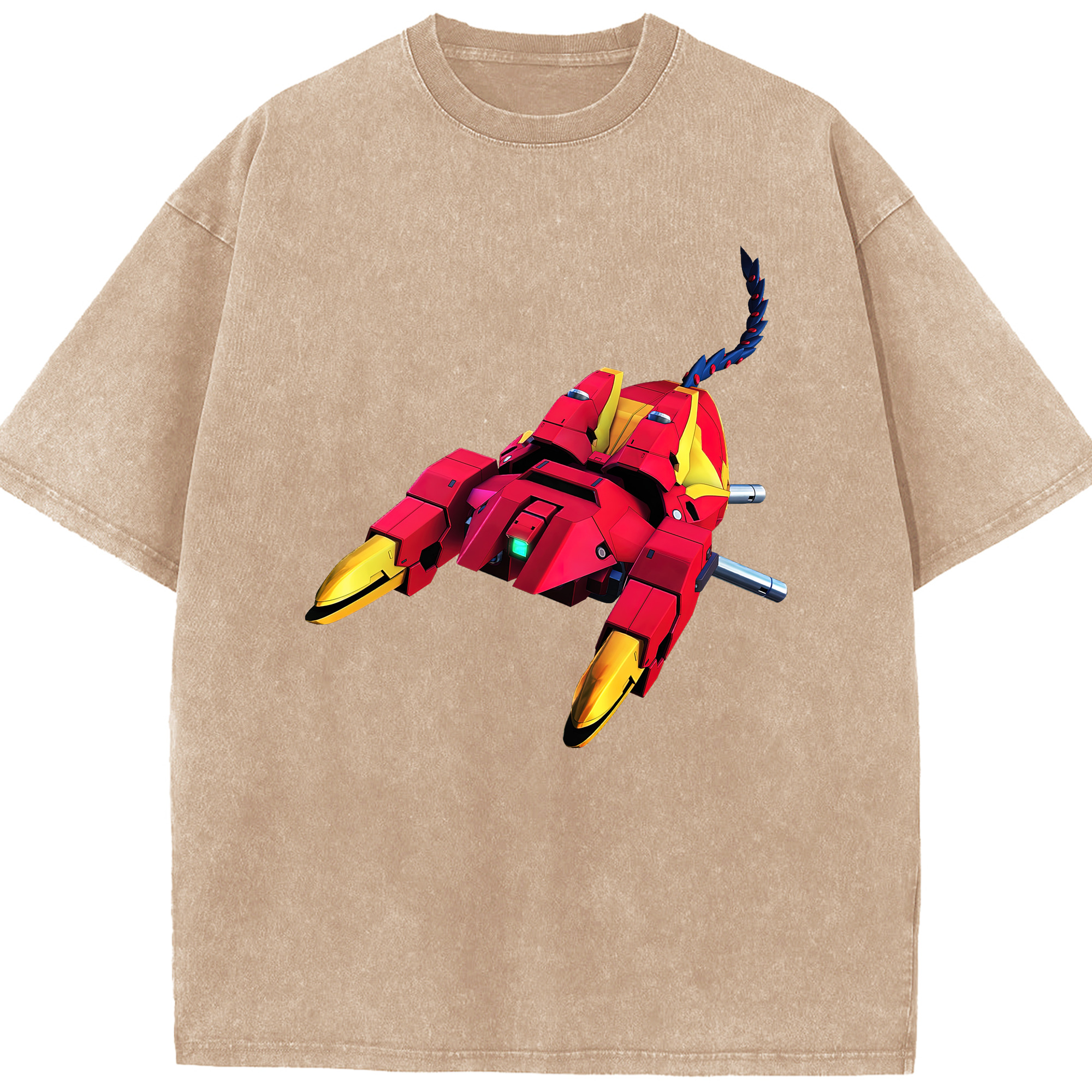 （画像用） 機動戦士ガンダム Mobile Suit Gundam 綿100% ヴィンテージ風 半袖Tシャツ（フロントプリント）