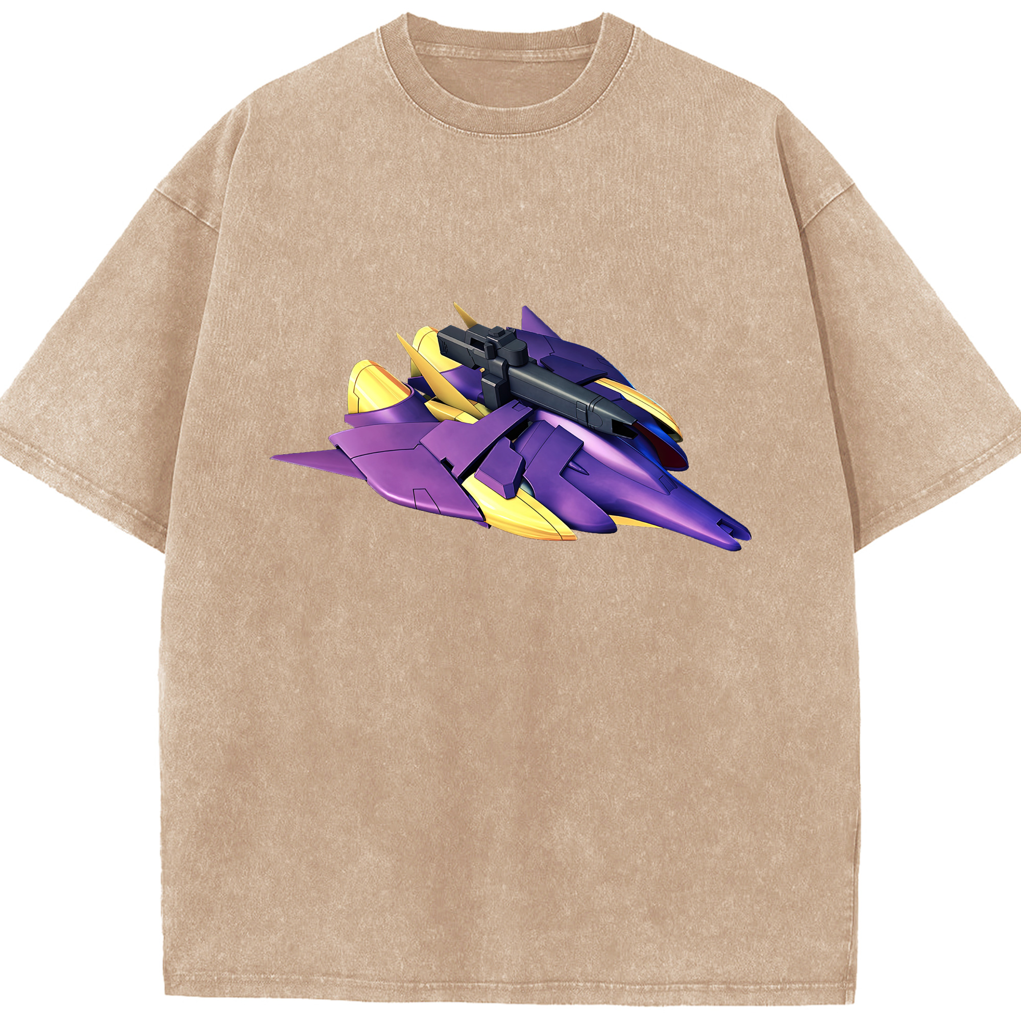 （画像用） 機動戦士ガンダム Mobile Suit Gundam 綿100% ヴィンテージ風 半袖Tシャツ（フロントプリント）