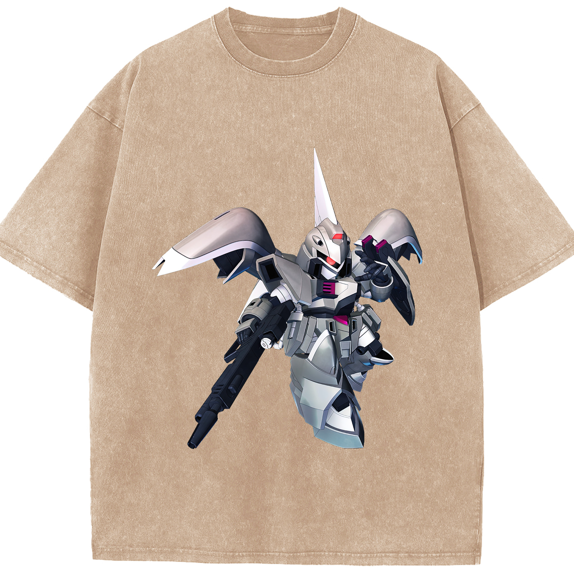 （画像用） 機動戦士ガンダム Mobile Suit Gundam 綿100% ヴィンテージ風 半袖Tシャツ（フロントプリント）