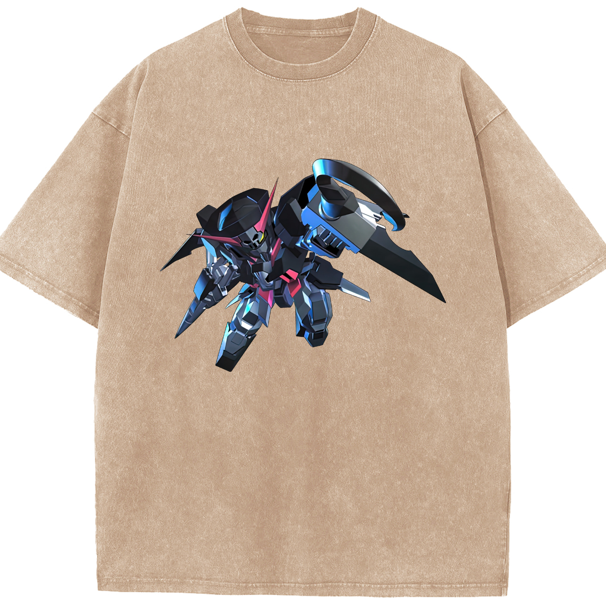 （画像用） 機動戦士ガンダム Mobile Suit Gundam 綿100% ヴィンテージ風 半袖Tシャツ（フロントプリント）