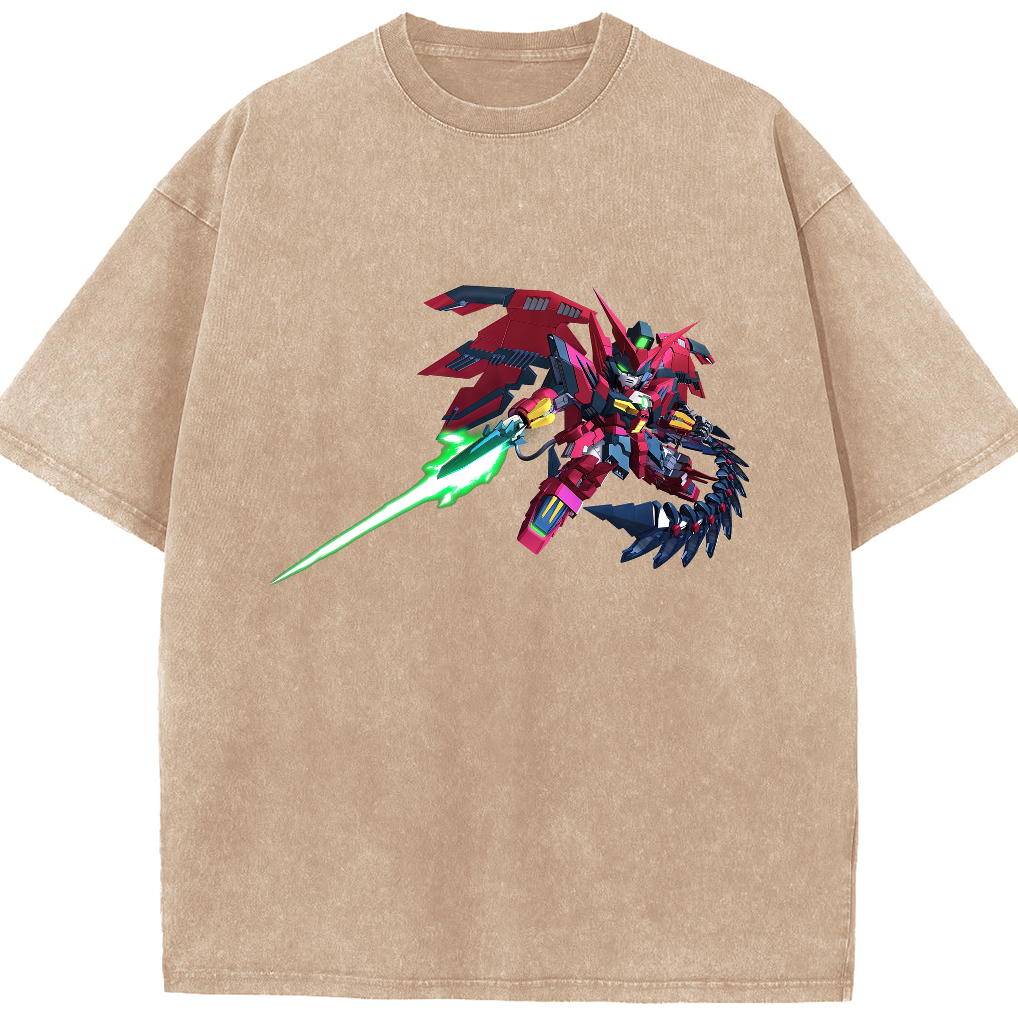 （画像用） 機動戦士ガンダム Mobile Suit Gundam 綿100% ヴィンテージ風 半袖Tシャツ（フロントプリント）