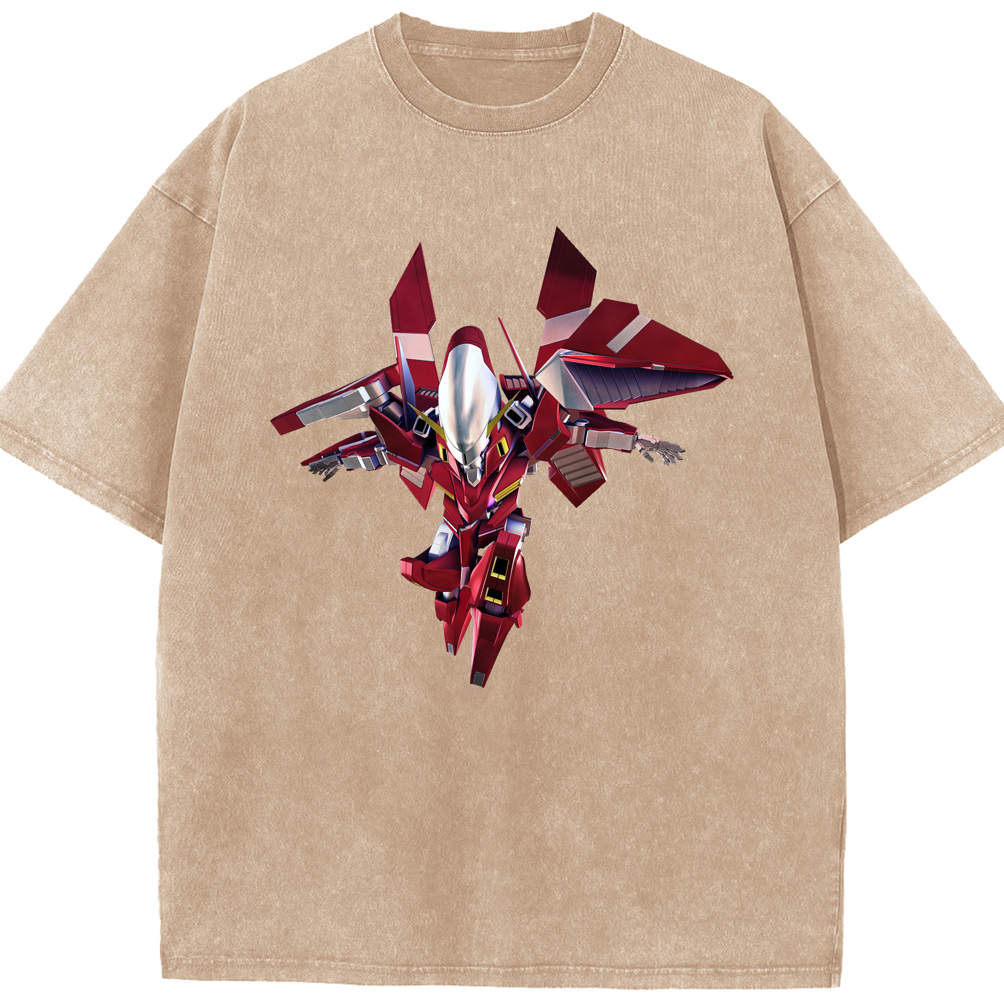 （画像用） 機動戦士ガンダム Mobile Suit Gundam 綿100% ヴィンテージ風 半袖Tシャツ（フロントプリント）