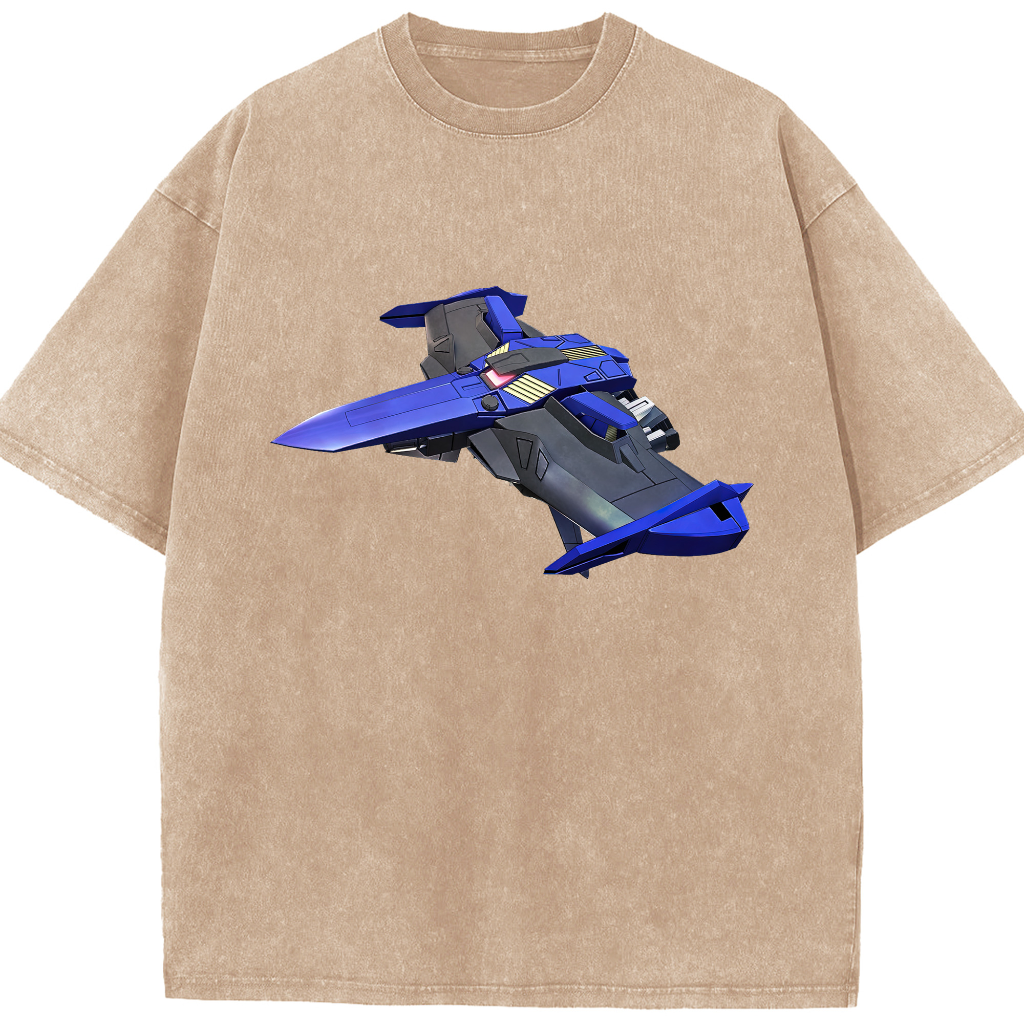 （画像用） 機動戦士ガンダム Mobile Suit Gundam 綿100% ヴィンテージ風 半袖Tシャツ（フロントプリント）