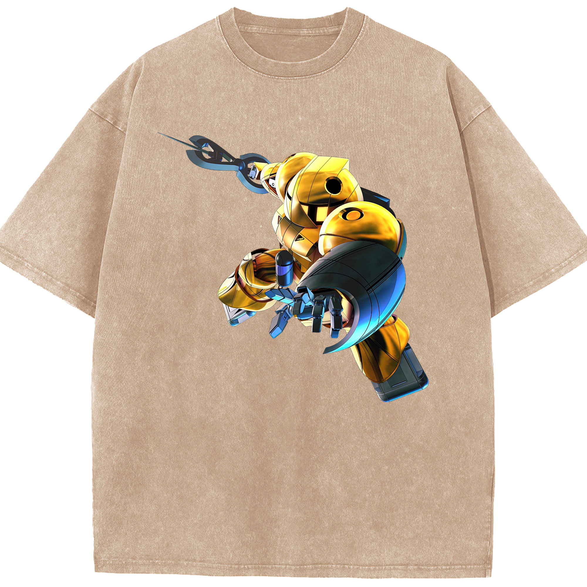 （画像用） 機動戦士ガンダム Mobile Suit Gundam 綿100% ヴィンテージ風 半袖Tシャツ（フロントプリント）