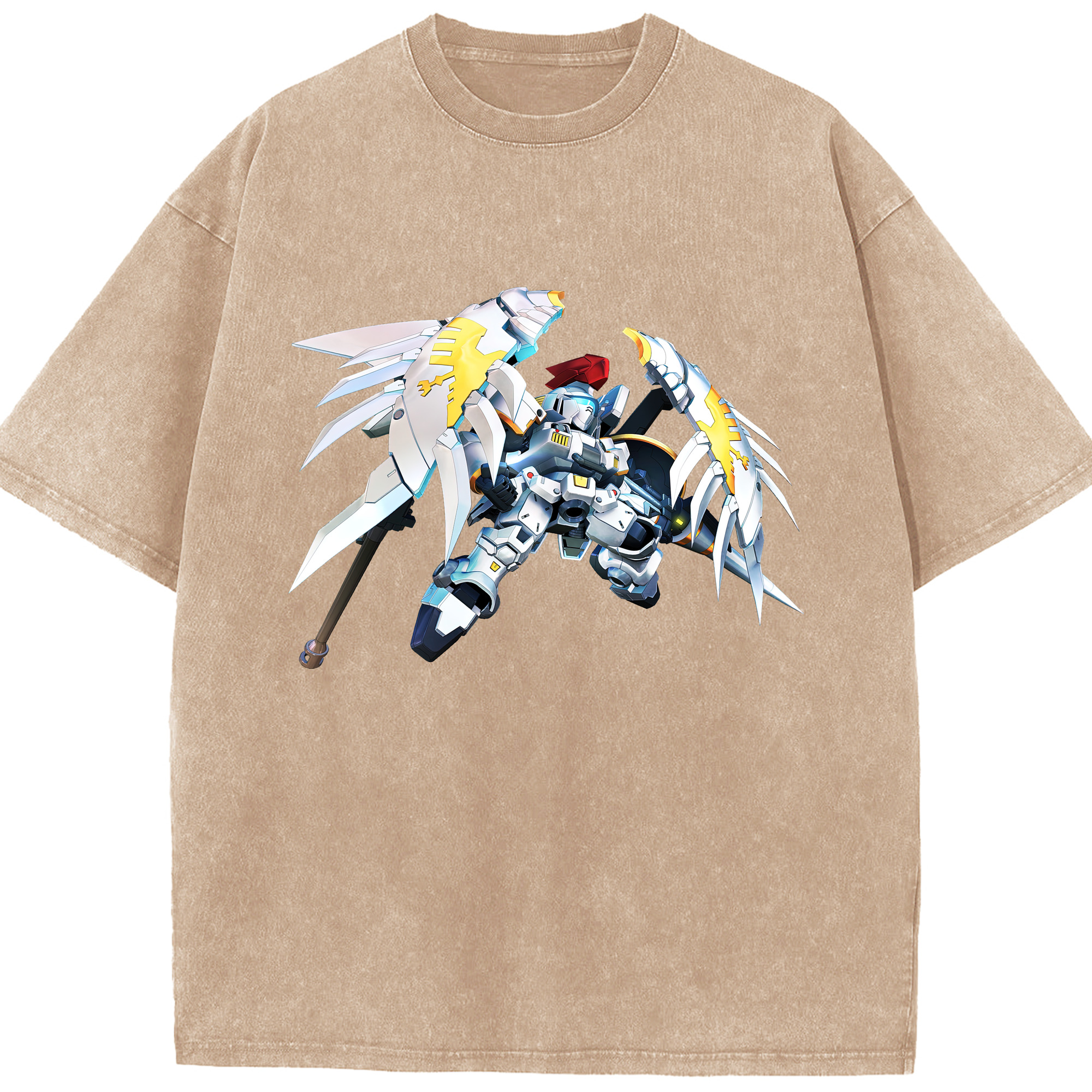 （画像用） 機動戦士ガンダム Mobile Suit Gundam 綿100% ヴィンテージ風 半袖Tシャツ（フロントプリント）