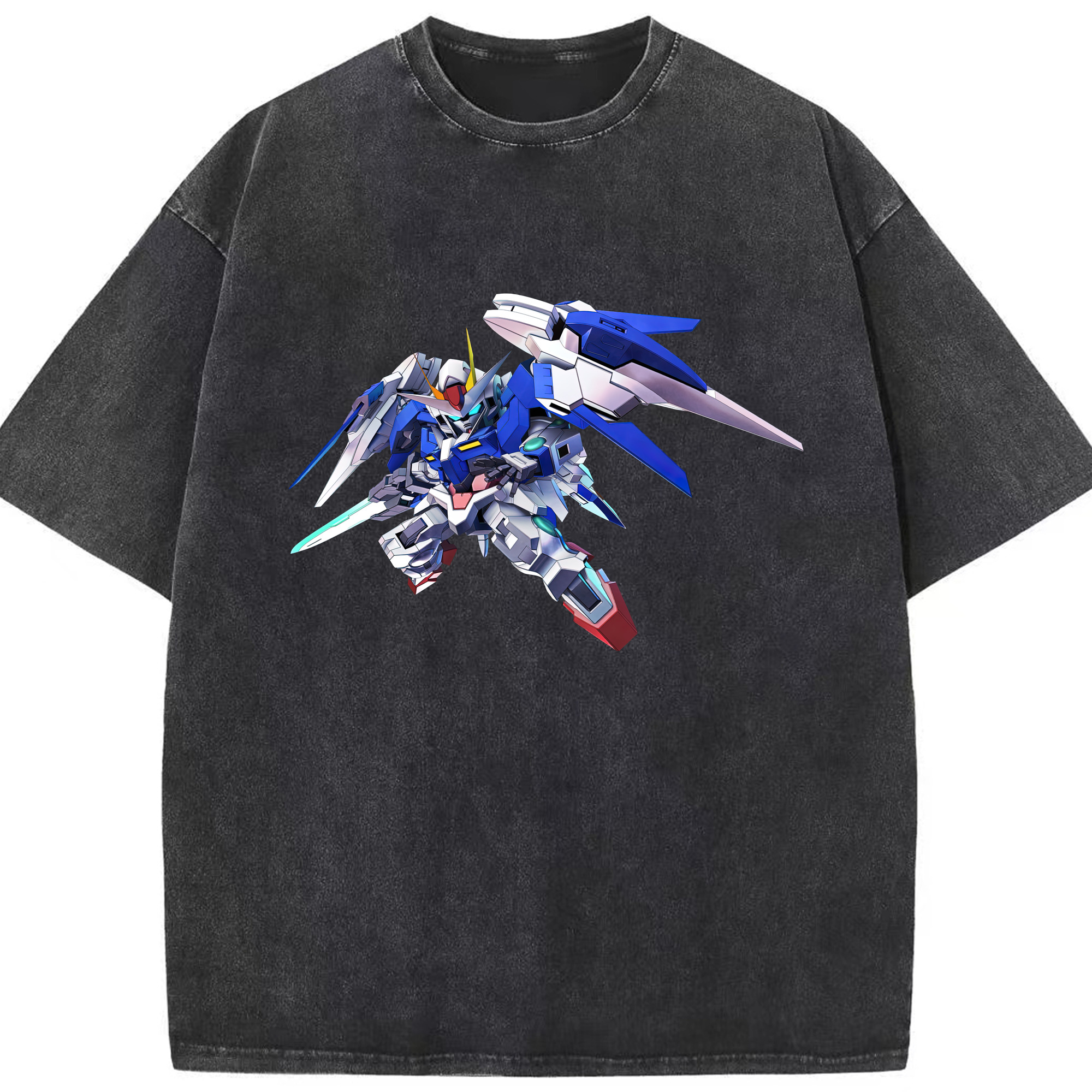（画像用） 機動戦士ガンダム Mobile Suit Gundam 綿100% ヴィンテージ風 半袖Tシャツ（フロントプリント）