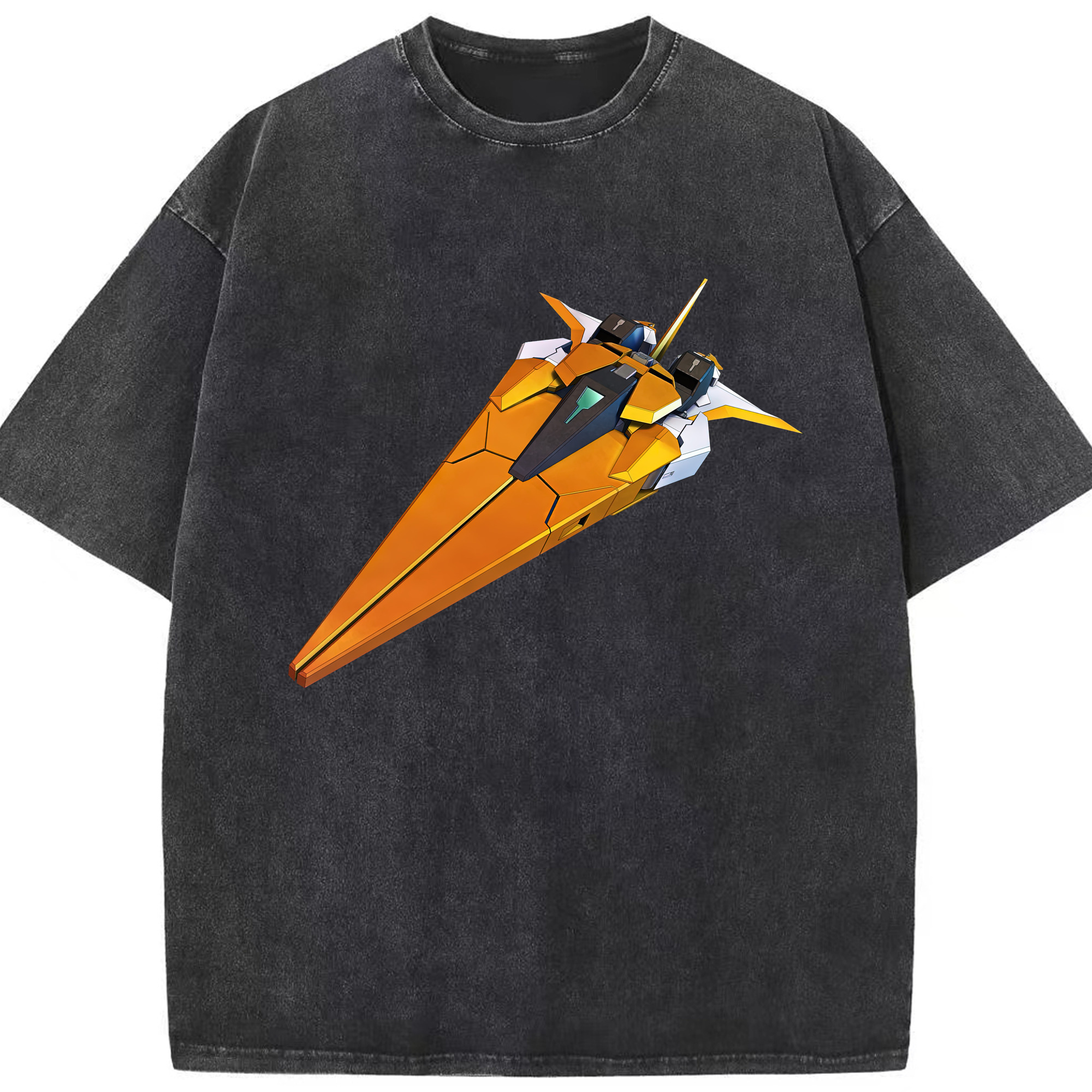 （画像用） 機動戦士ガンダム Mobile Suit Gundam 綿100% ヴィンテージ風 半袖Tシャツ（フロントプリント）