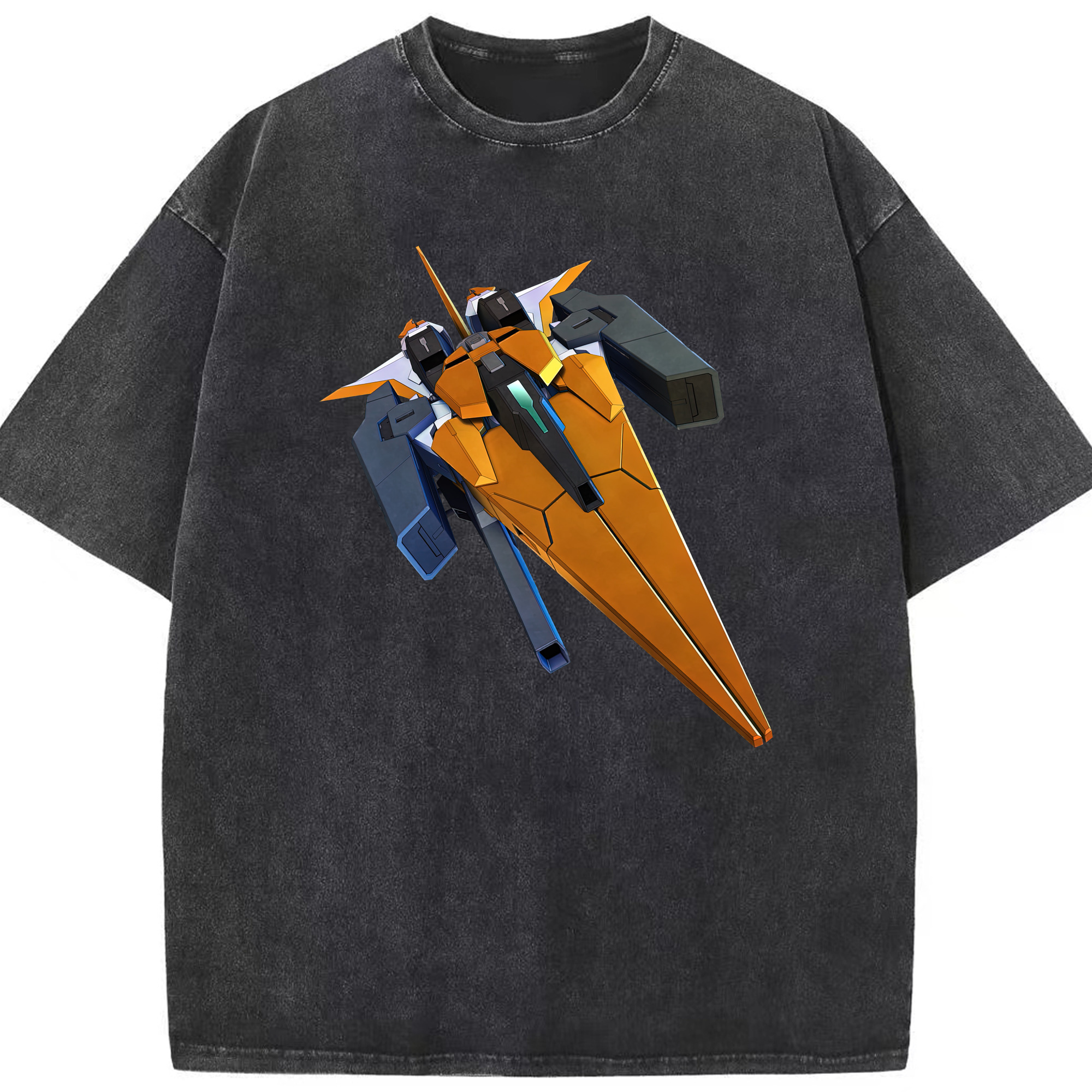 （画像用） 機動戦士ガンダム Mobile Suit Gundam 綿100% ヴィンテージ風 半袖Tシャツ（フロントプリント）