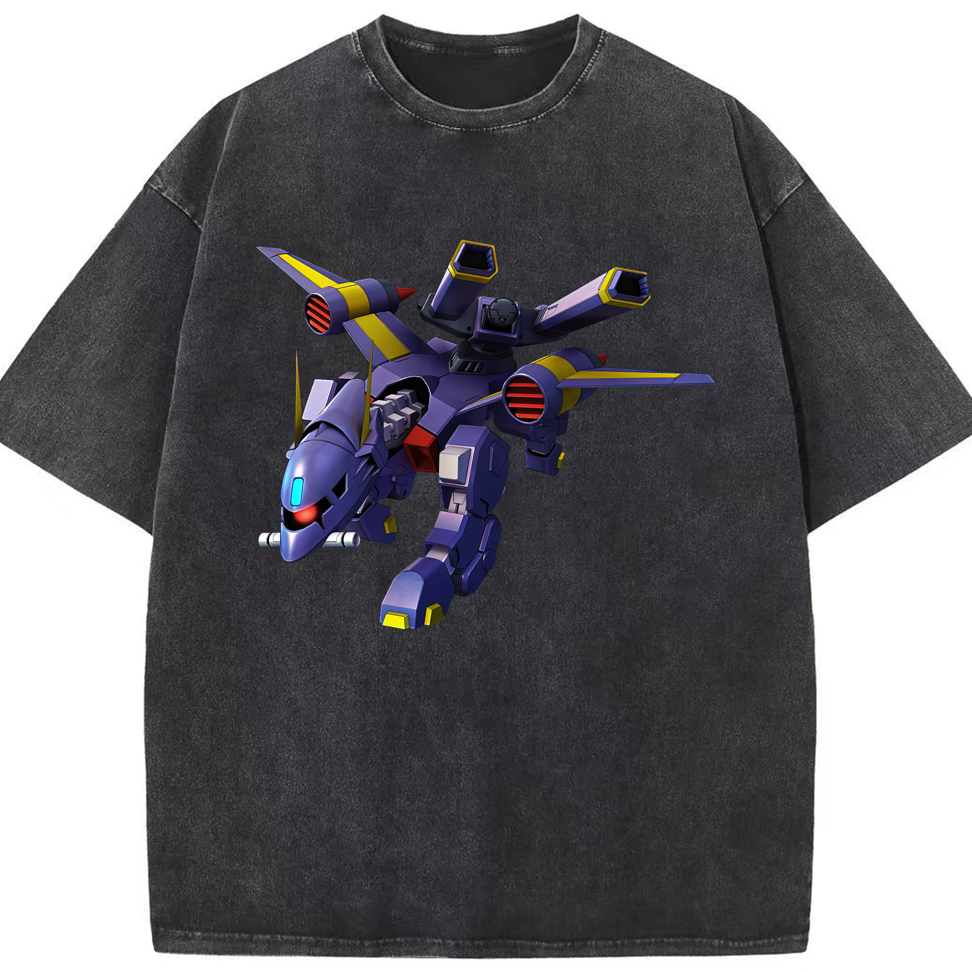 （画像用） 機動戦士ガンダム Mobile Suit Gundam 綿100% ヴィンテージ風 半袖Tシャツ（フロントプリント）
