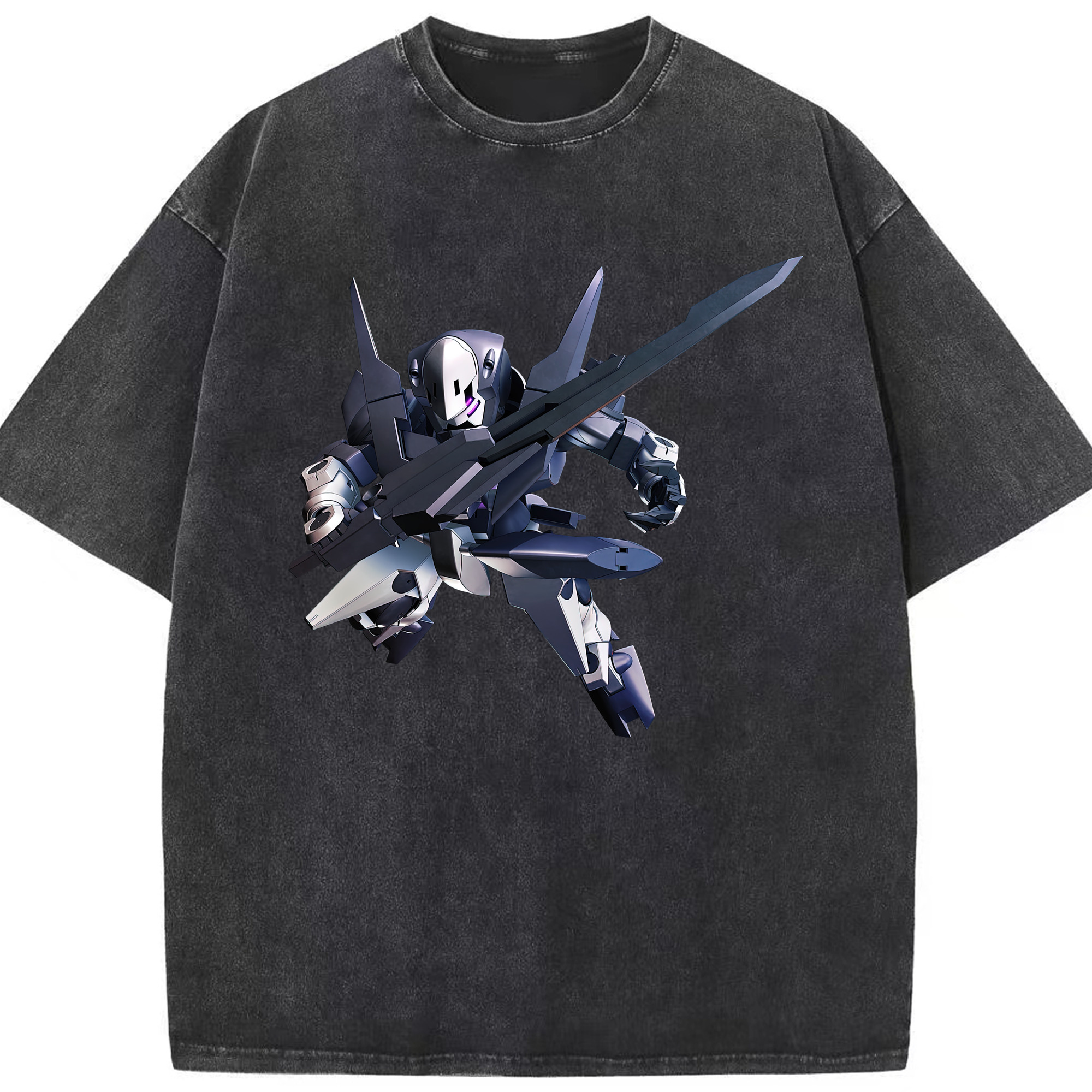 （画像用） 機動戦士ガンダム Mobile Suit Gundam 綿100% ヴィンテージ風 半袖Tシャツ（フロントプリント）