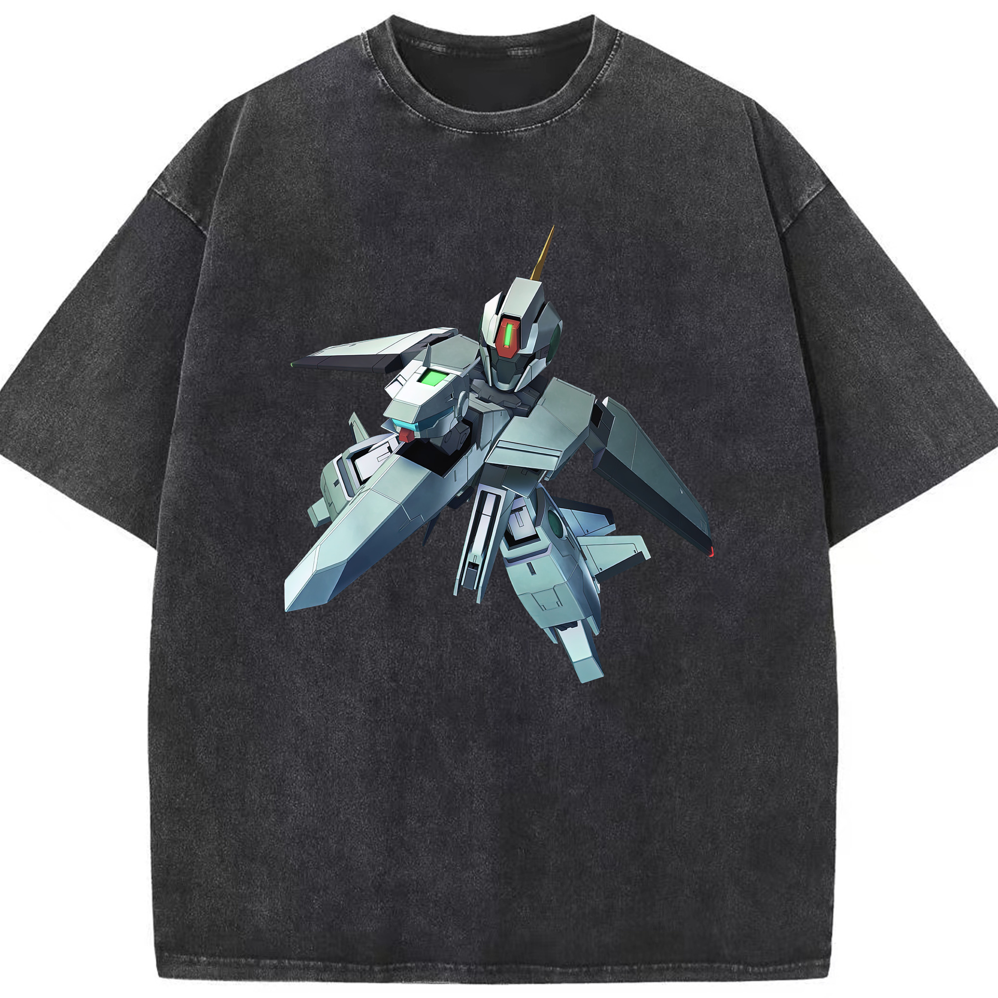 （画像用） 機動戦士ガンダム Mobile Suit Gundam 綿100% ヴィンテージ風 半袖Tシャツ（フロントプリント）