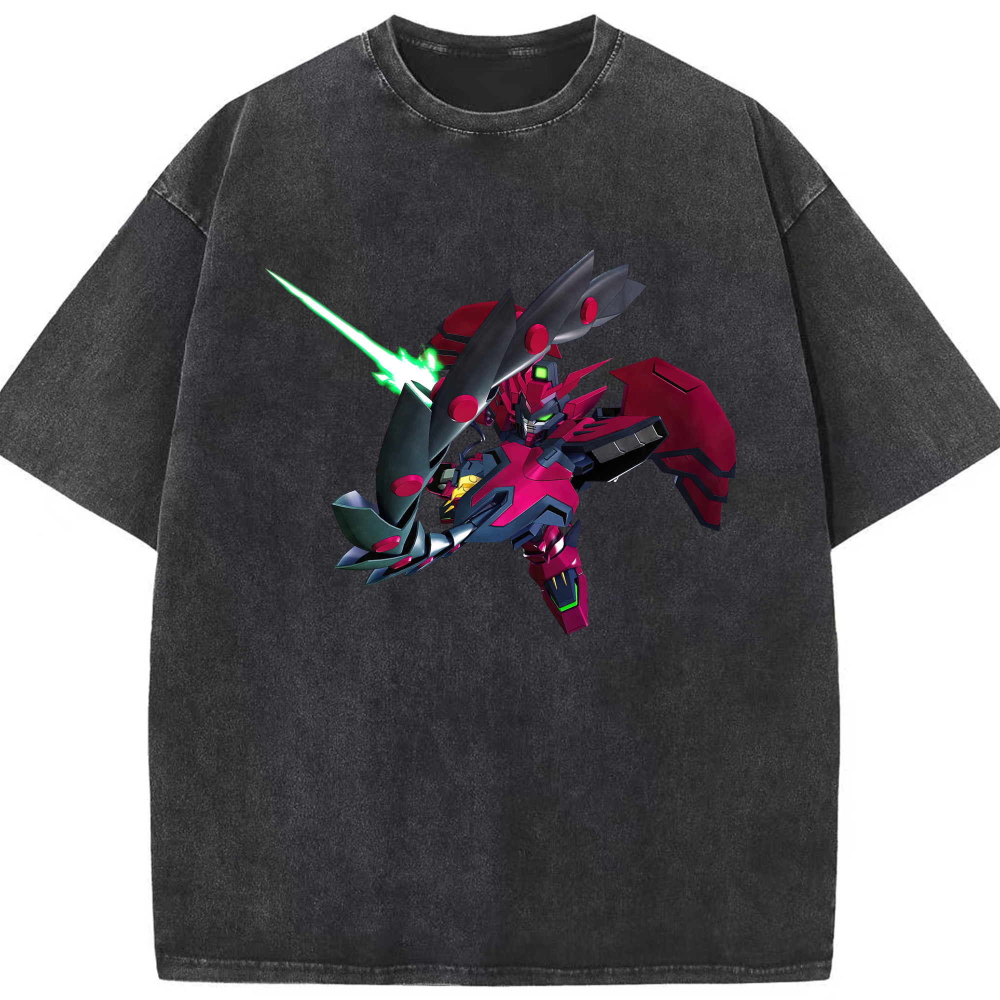 （画像用） 機動戦士ガンダム Mobile Suit Gundam 綿100% ヴィンテージ風 半袖Tシャツ（フロントプリント）