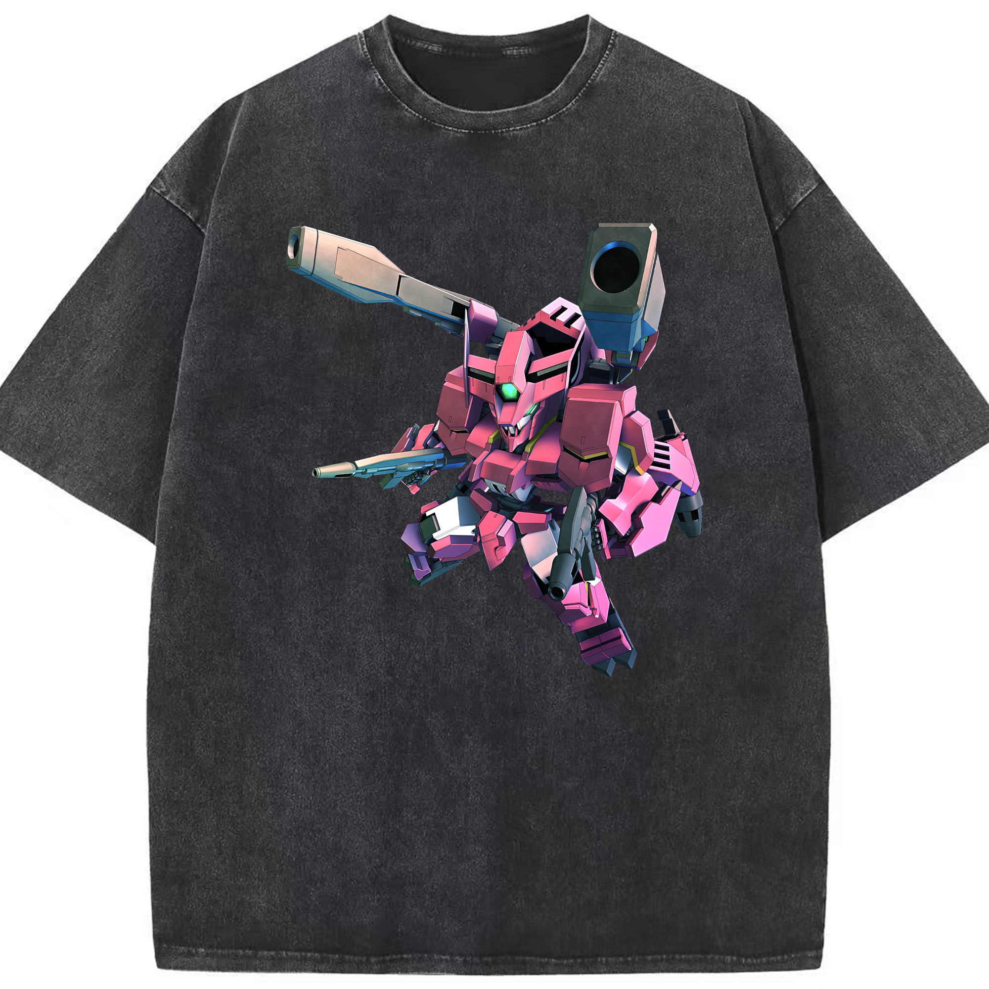 （画像用） 機動戦士ガンダム Mobile Suit Gundam 綿100% ヴィンテージ風 半袖Tシャツ（フロントプリント）