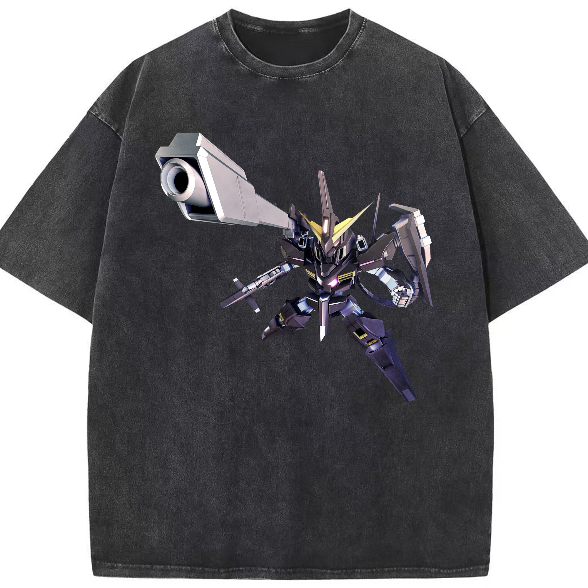（画像用） 機動戦士ガンダム Mobile Suit Gundam 綿100% ヴィンテージ風 半袖Tシャツ（フロントプリント）