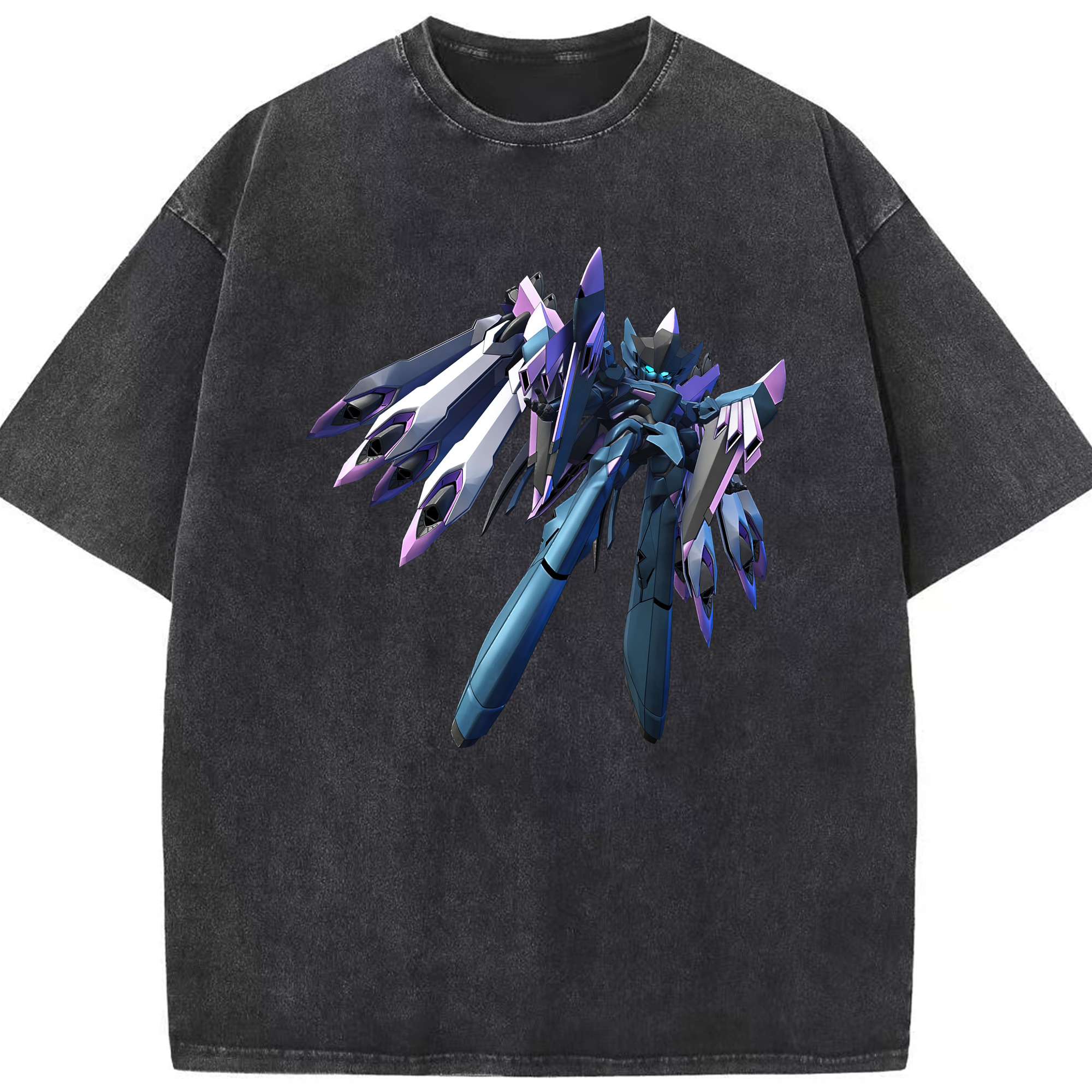 （画像用） 機動戦士ガンダム Mobile Suit Gundam 綿100% ヴィンテージ風 半袖Tシャツ（フロントプリント）