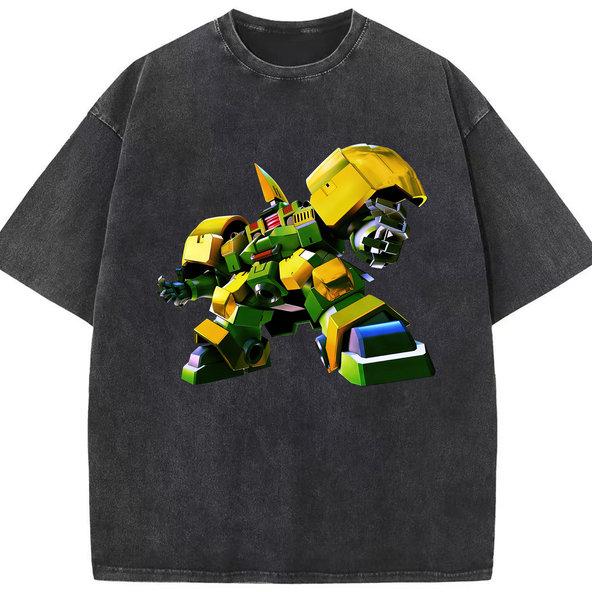 （画像用） 機動戦士ガンダム Mobile Suit Gundam 綿100% ヴィンテージ風 半袖Tシャツ（フロントプリント）