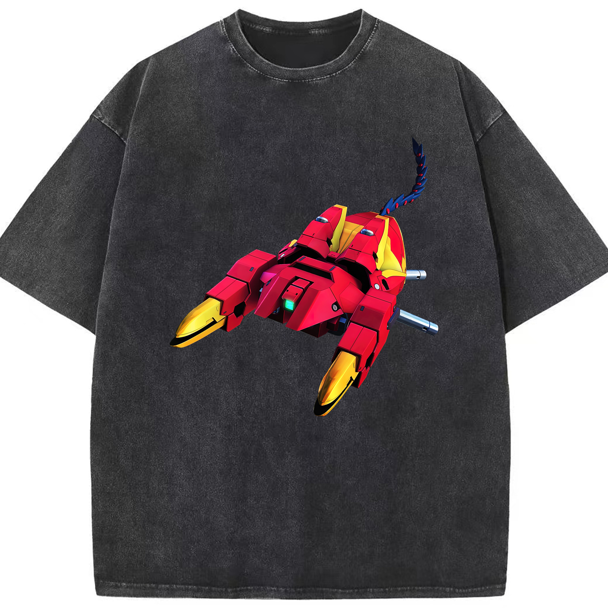 （画像用） 機動戦士ガンダム Mobile Suit Gundam 綿100% ヴィンテージ風 半袖Tシャツ（フロントプリント）