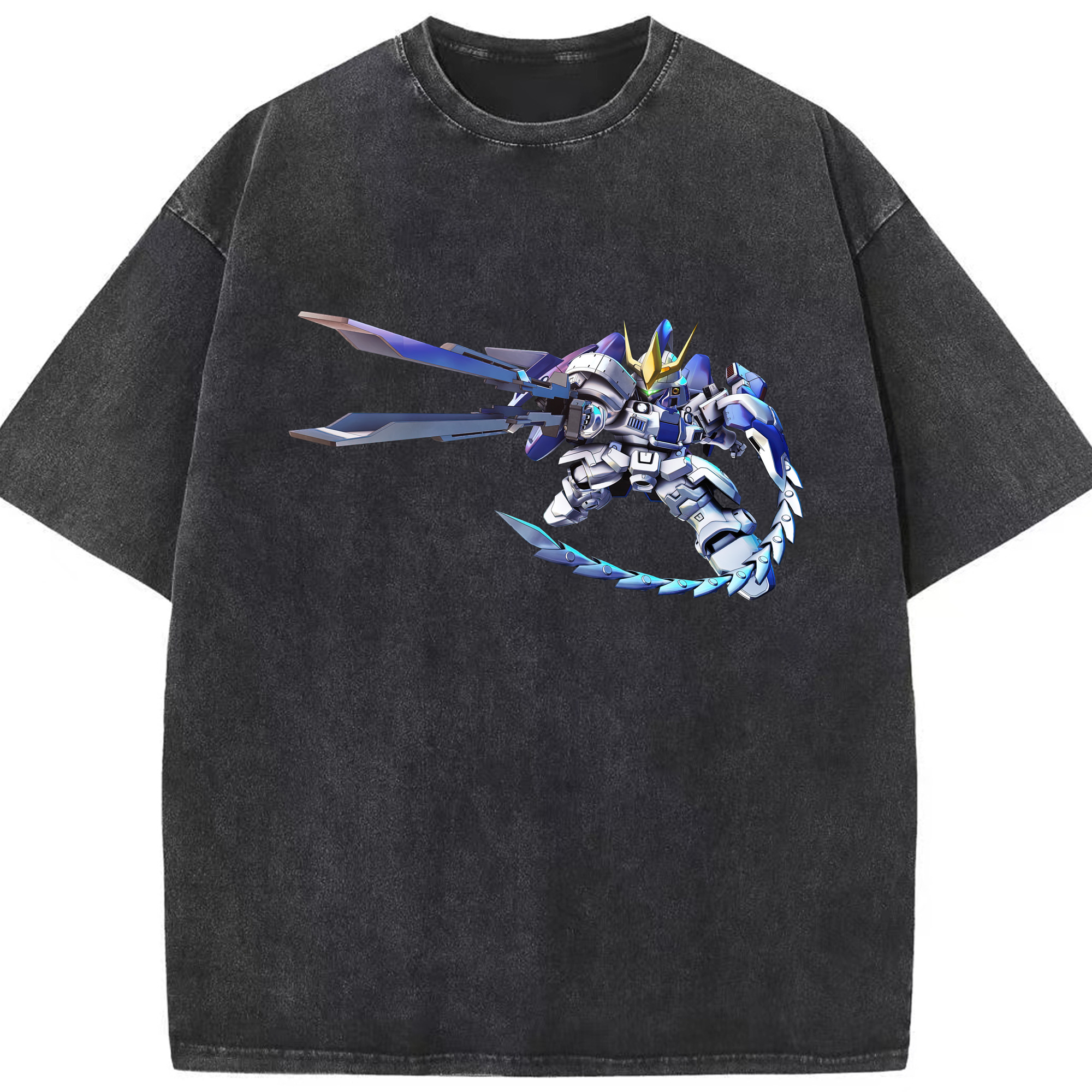 （画像用） 機動戦士ガンダム Mobile Suit Gundam 綿100% ヴィンテージ風 半袖Tシャツ（フロントプリント）