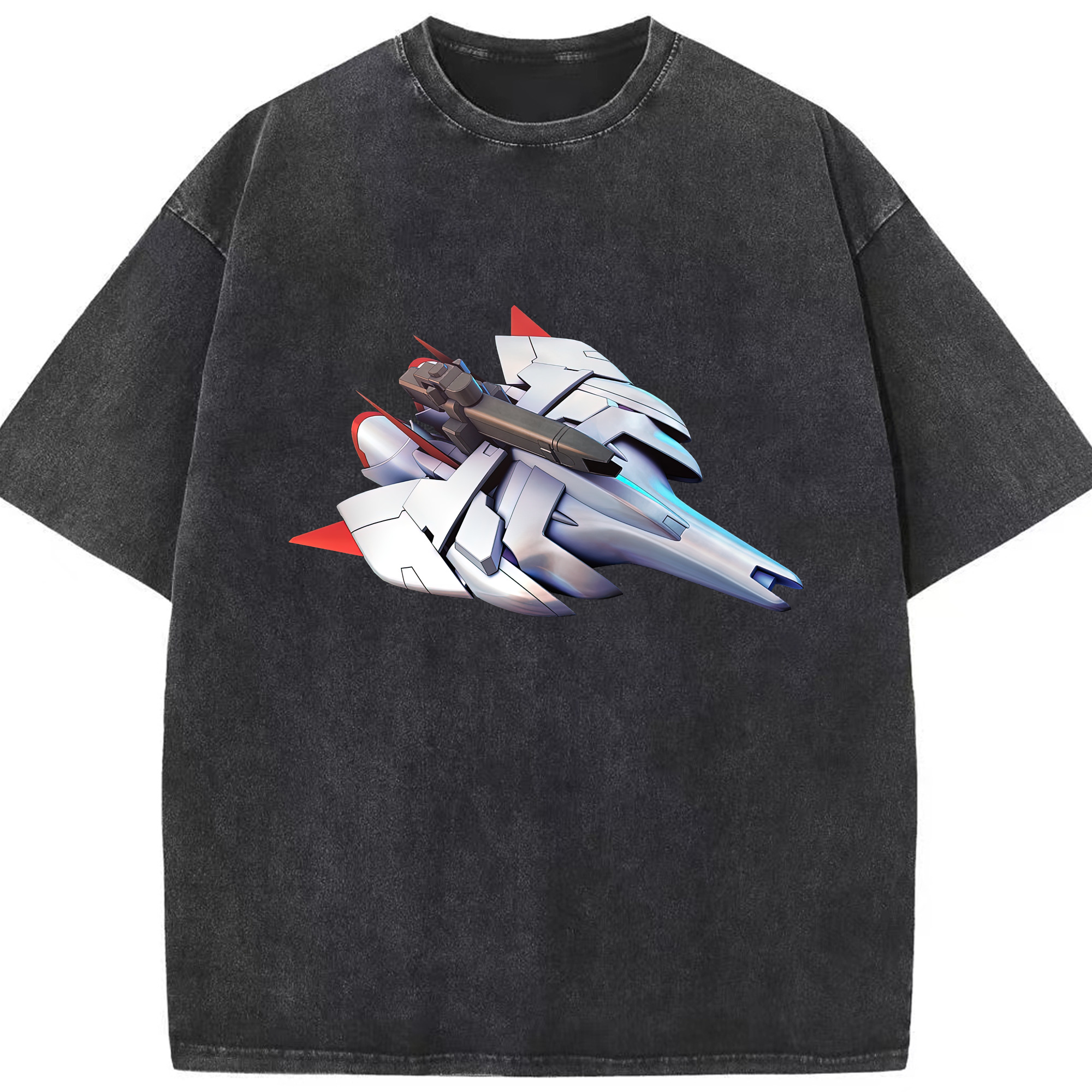 （画像用） 機動戦士ガンダム Mobile Suit Gundam 綿100% ヴィンテージ風 半袖Tシャツ（フロントプリント）
