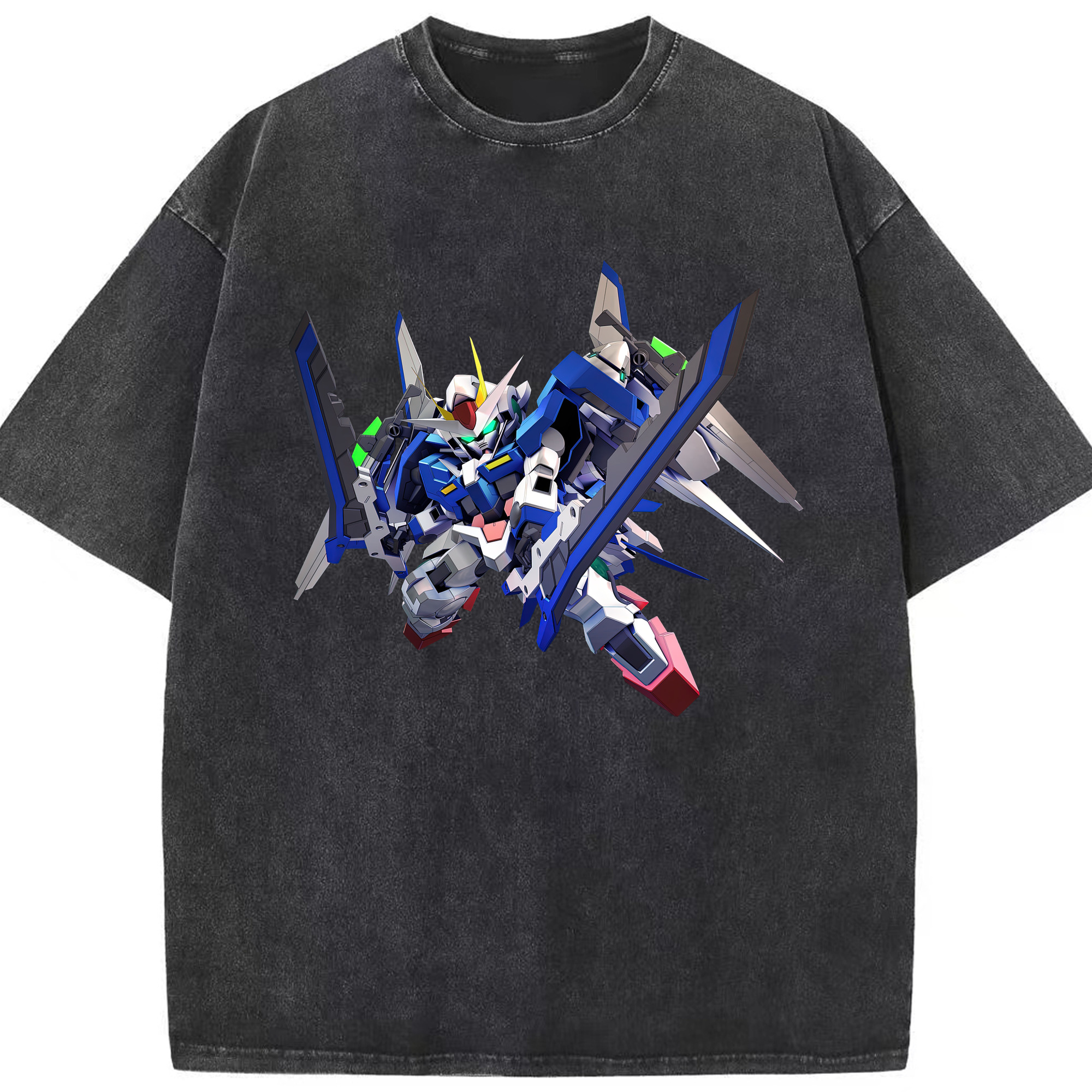 （画像用） 機動戦士ガンダム Mobile Suit Gundam 綿100% ヴィンテージ風 半袖Tシャツ（フロントプリント）