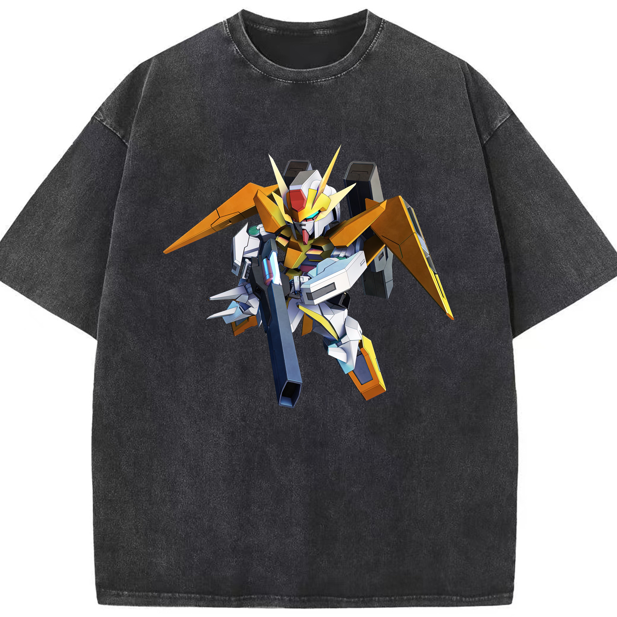 （画像用） 機動戦士ガンダム Mobile Suit Gundam 綿100% ヴィンテージ風 半袖Tシャツ（フロントプリント）