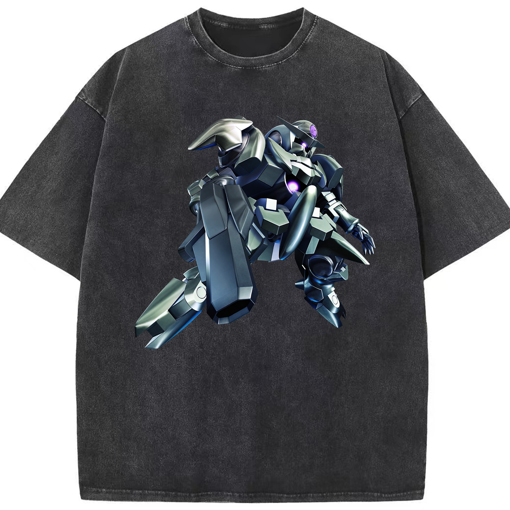 （画像用） 機動戦士ガンダム Mobile Suit Gundam 綿100% ヴィンテージ風 半袖Tシャツ（フロントプリント）