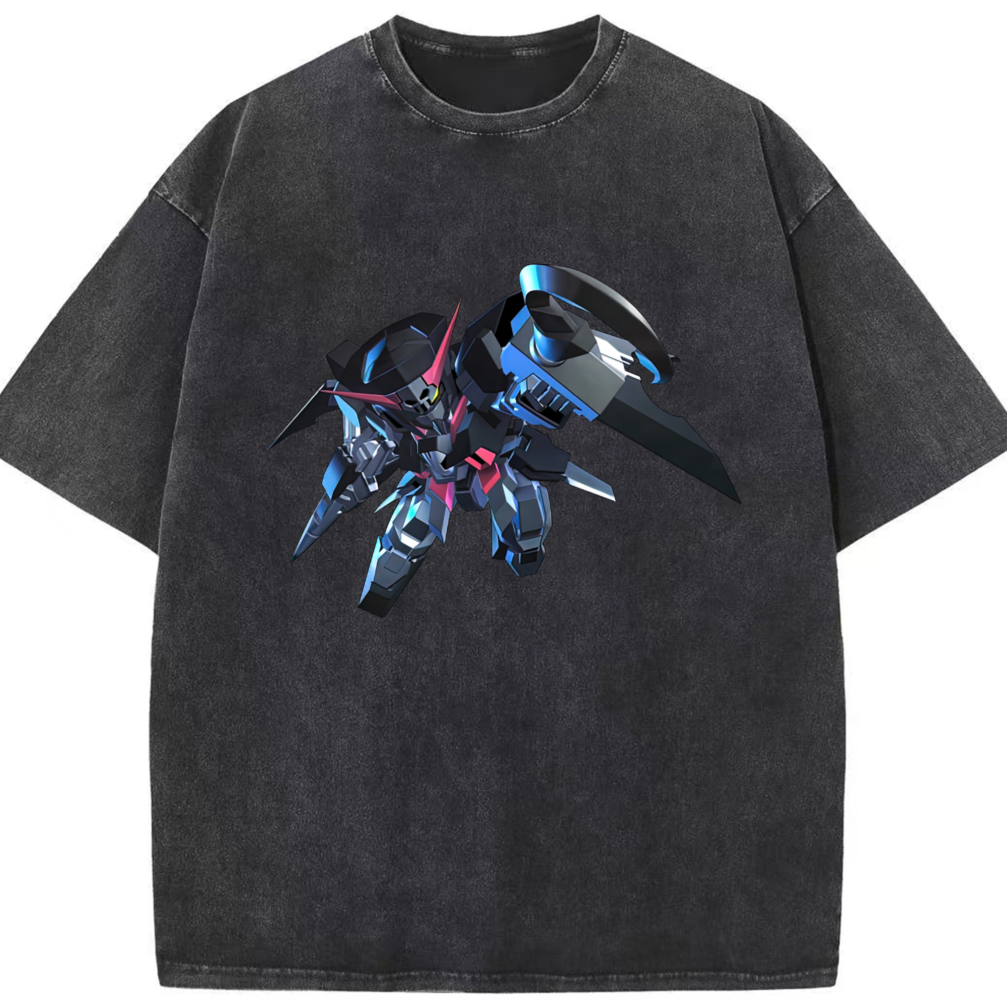 （画像用） 機動戦士ガンダム Mobile Suit Gundam 綿100% ヴィンテージ風 半袖Tシャツ（フロントプリント）