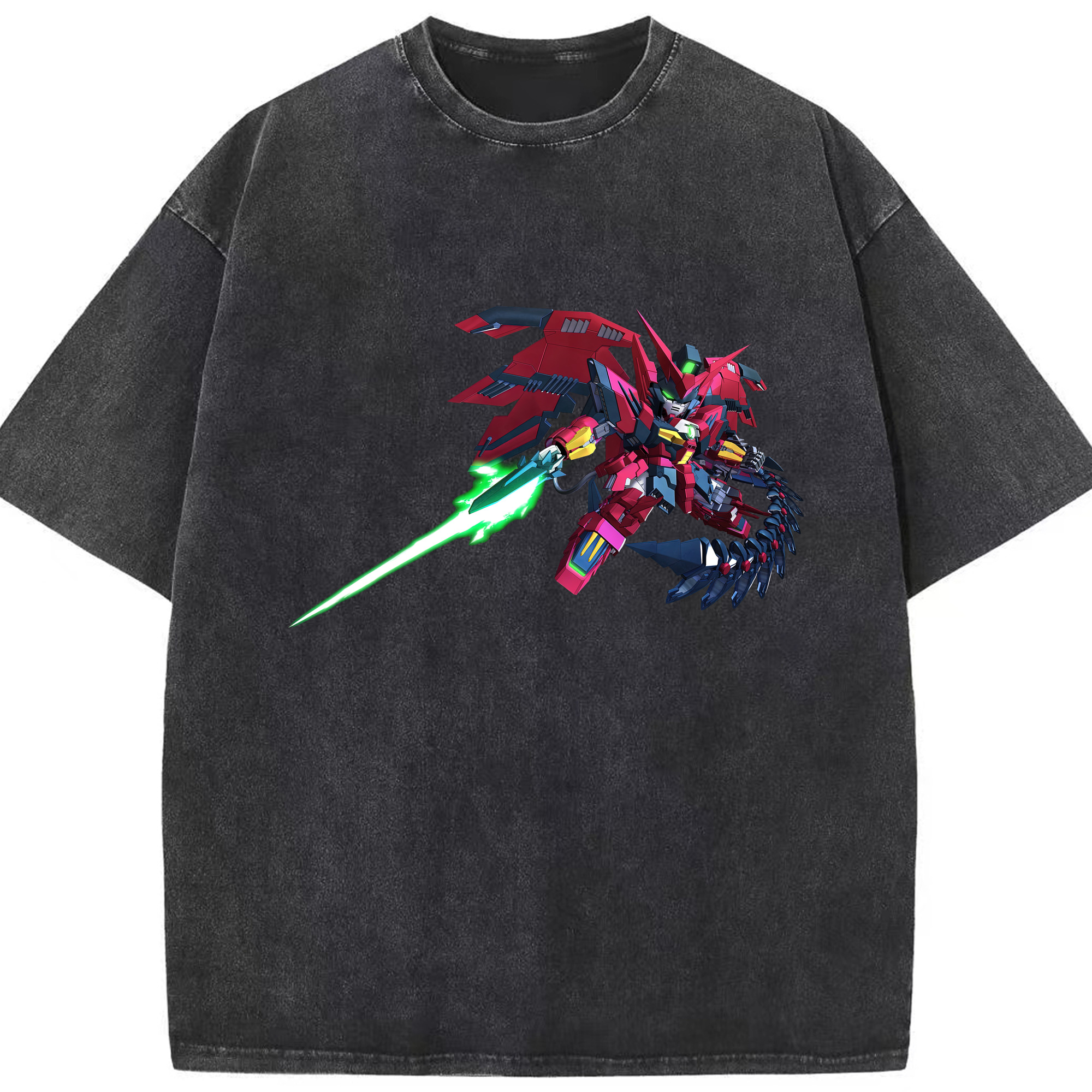 （画像用） 機動戦士ガンダム Mobile Suit Gundam 綿100% ヴィンテージ風 半袖Tシャツ（フロントプリント）