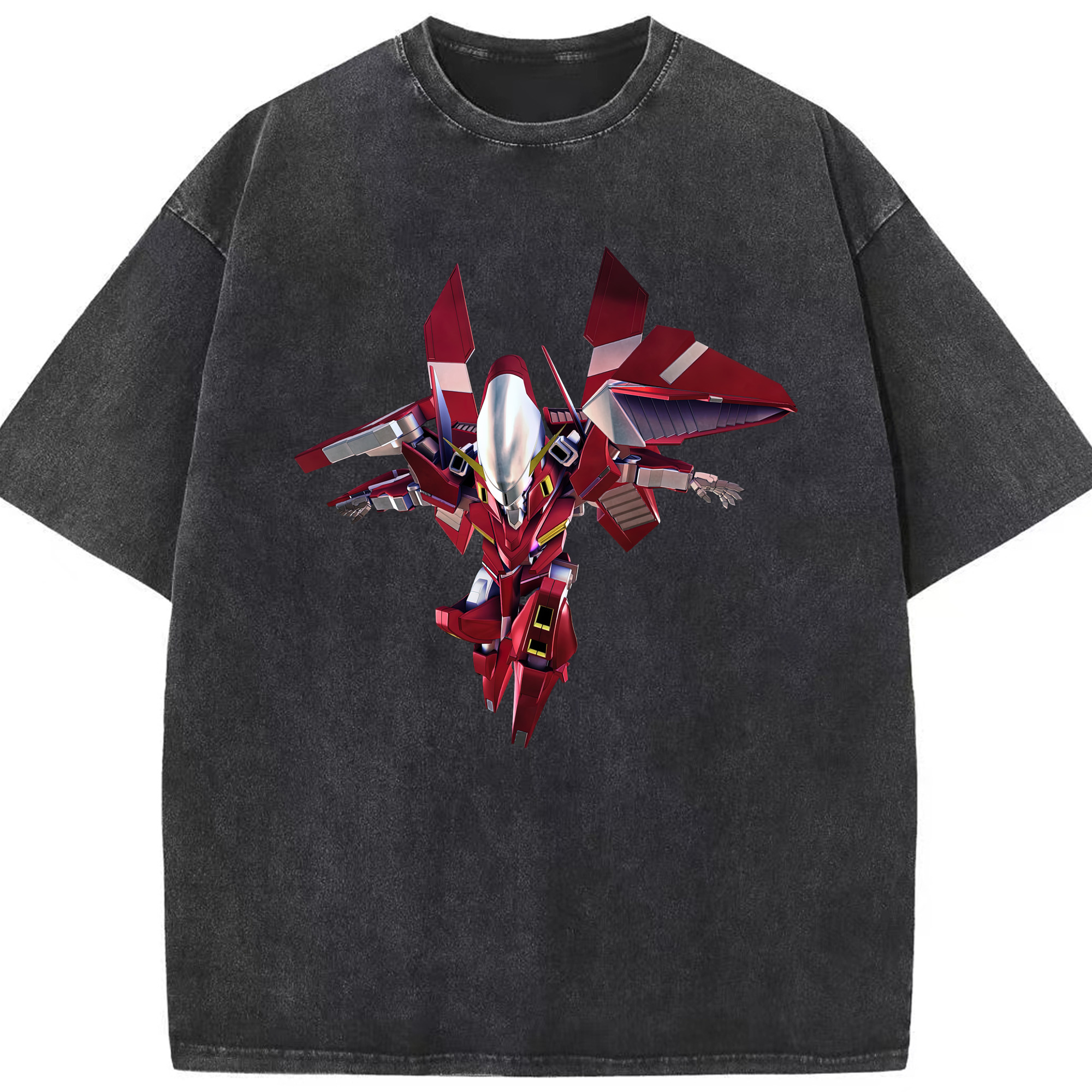 （画像用） 機動戦士ガンダム Mobile Suit Gundam 綿100% ヴィンテージ風 半袖Tシャツ（フロントプリント）