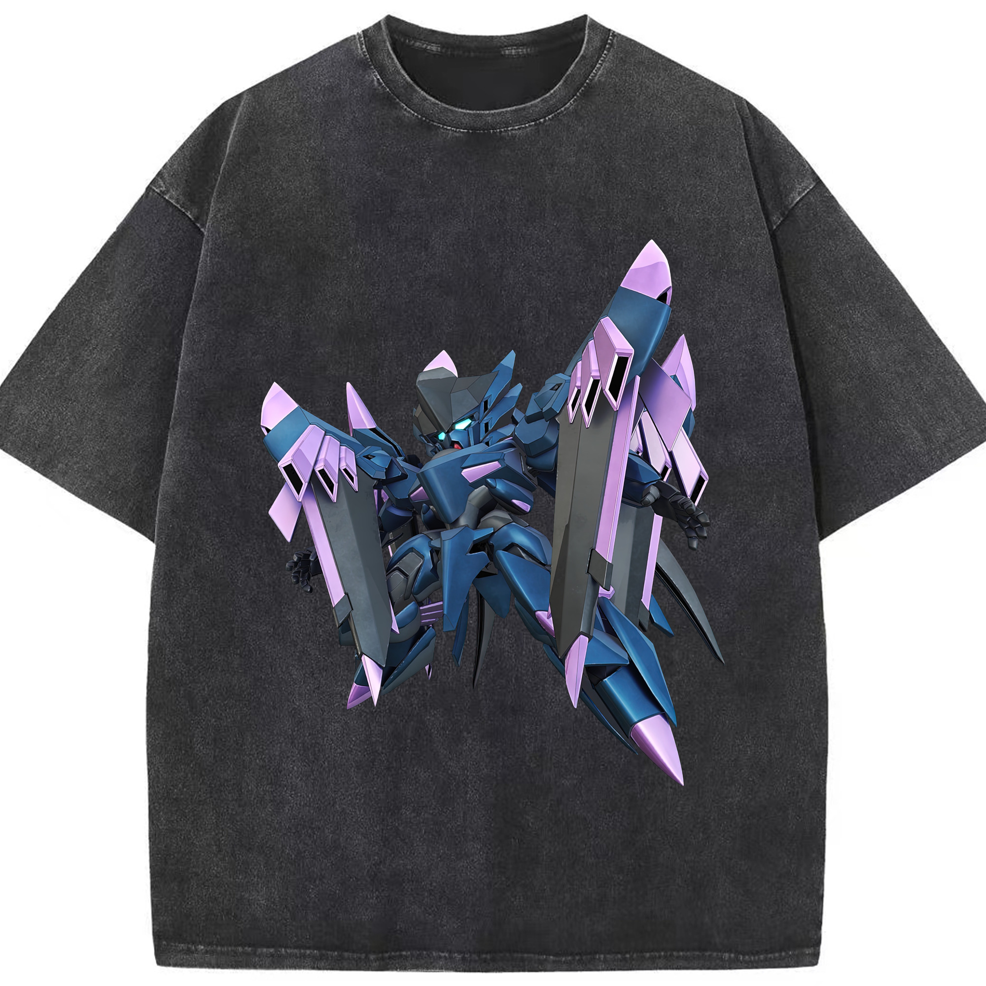 （画像用） 機動戦士ガンダム Mobile Suit Gundam 綿100% ヴィンテージ風 半袖Tシャツ（フロントプリント）