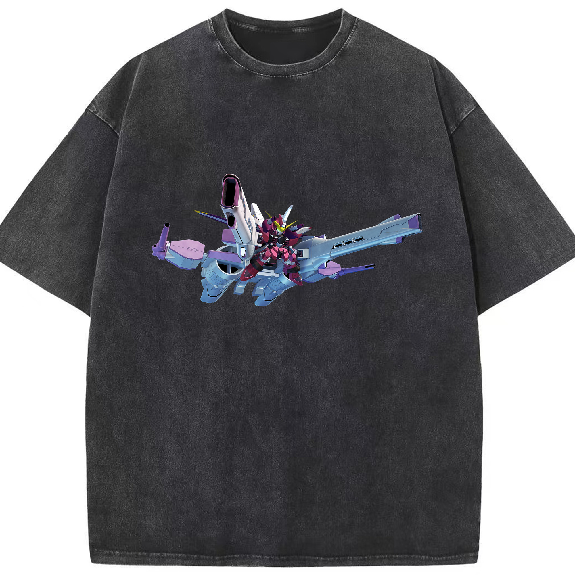 （画像用） 機動戦士ガンダム Mobile Suit Gundam 綿100% ヴィンテージ風 半袖Tシャツ（フロントプリント）