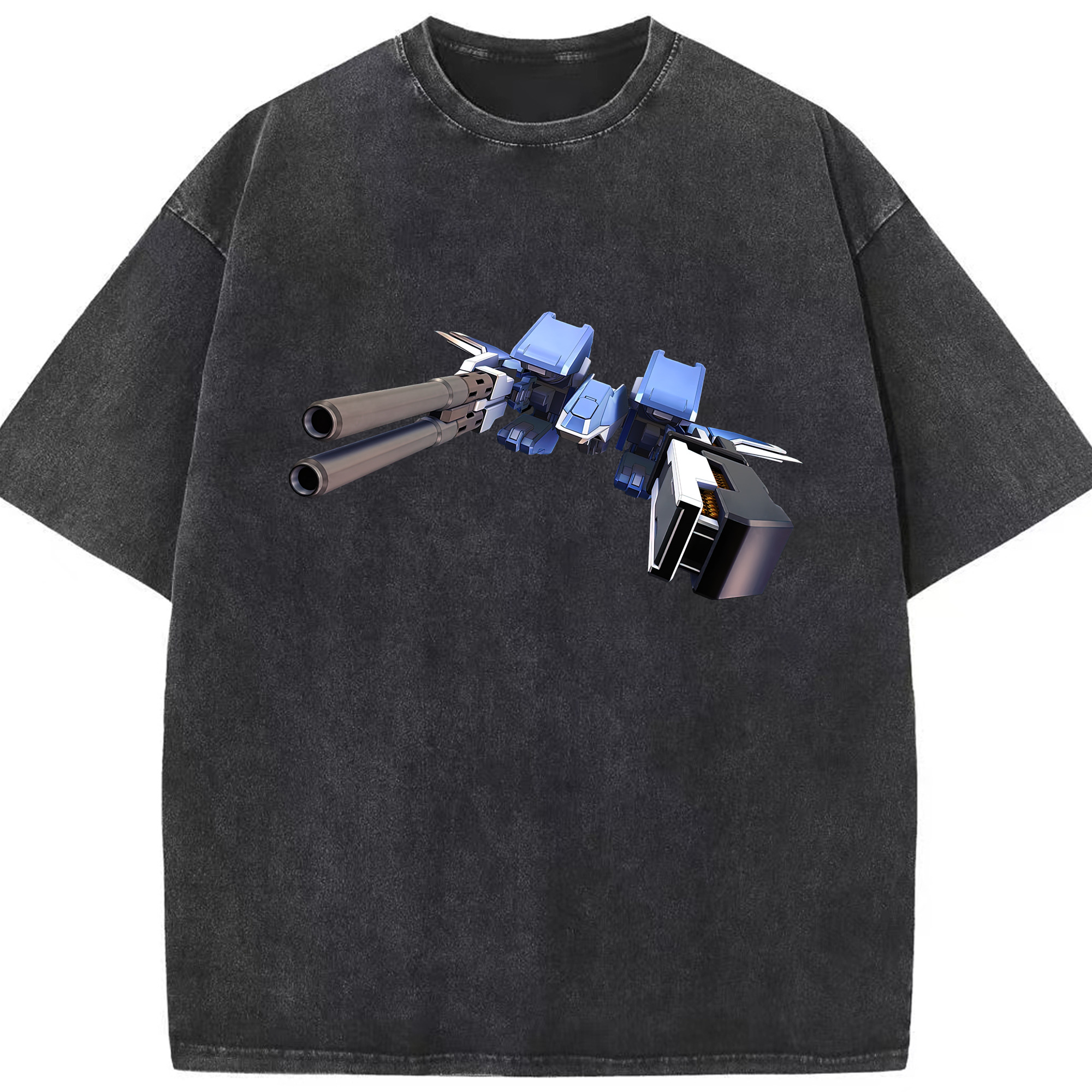 （画像用） 機動戦士ガンダム Mobile Suit Gundam 綿100% ヴィンテージ風 半袖Tシャツ（フロントプリント）