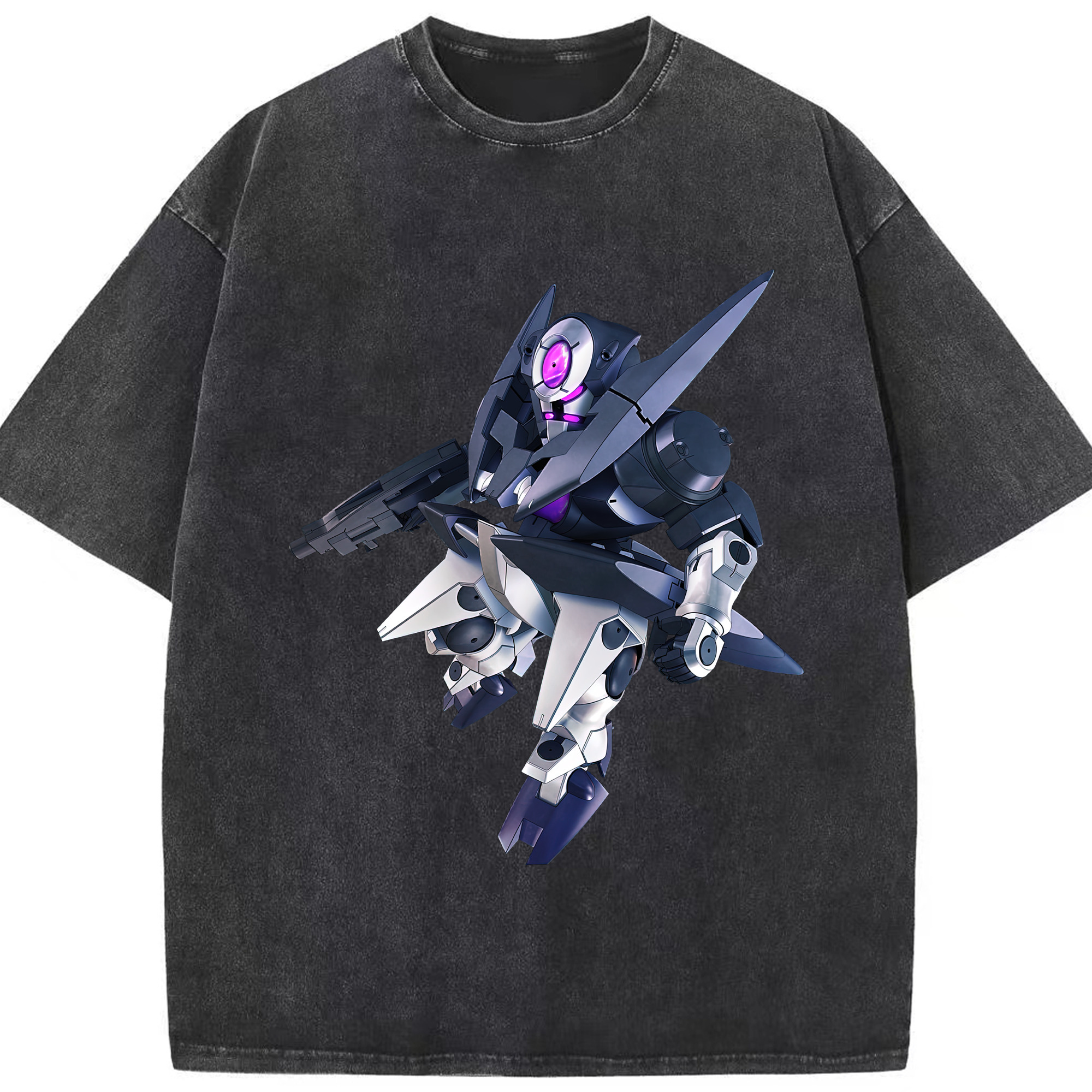 （画像用） 機動戦士ガンダム Mobile Suit Gundam 綿100% ヴィンテージ風 半袖Tシャツ（フロントプリント）