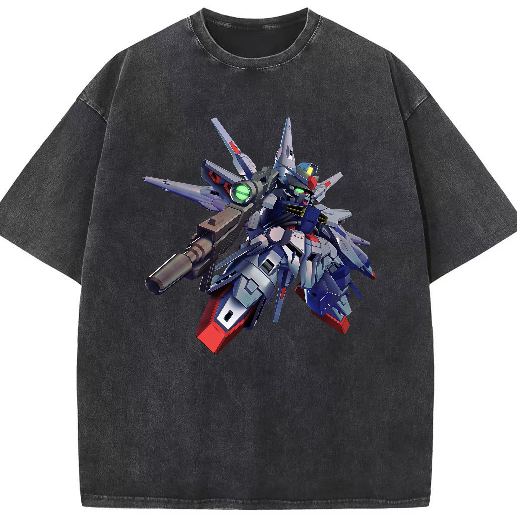（画像用） 機動戦士ガンダム Mobile Suit Gundam 綿100% ヴィンテージ風 半袖Tシャツ（フロントプリント）
