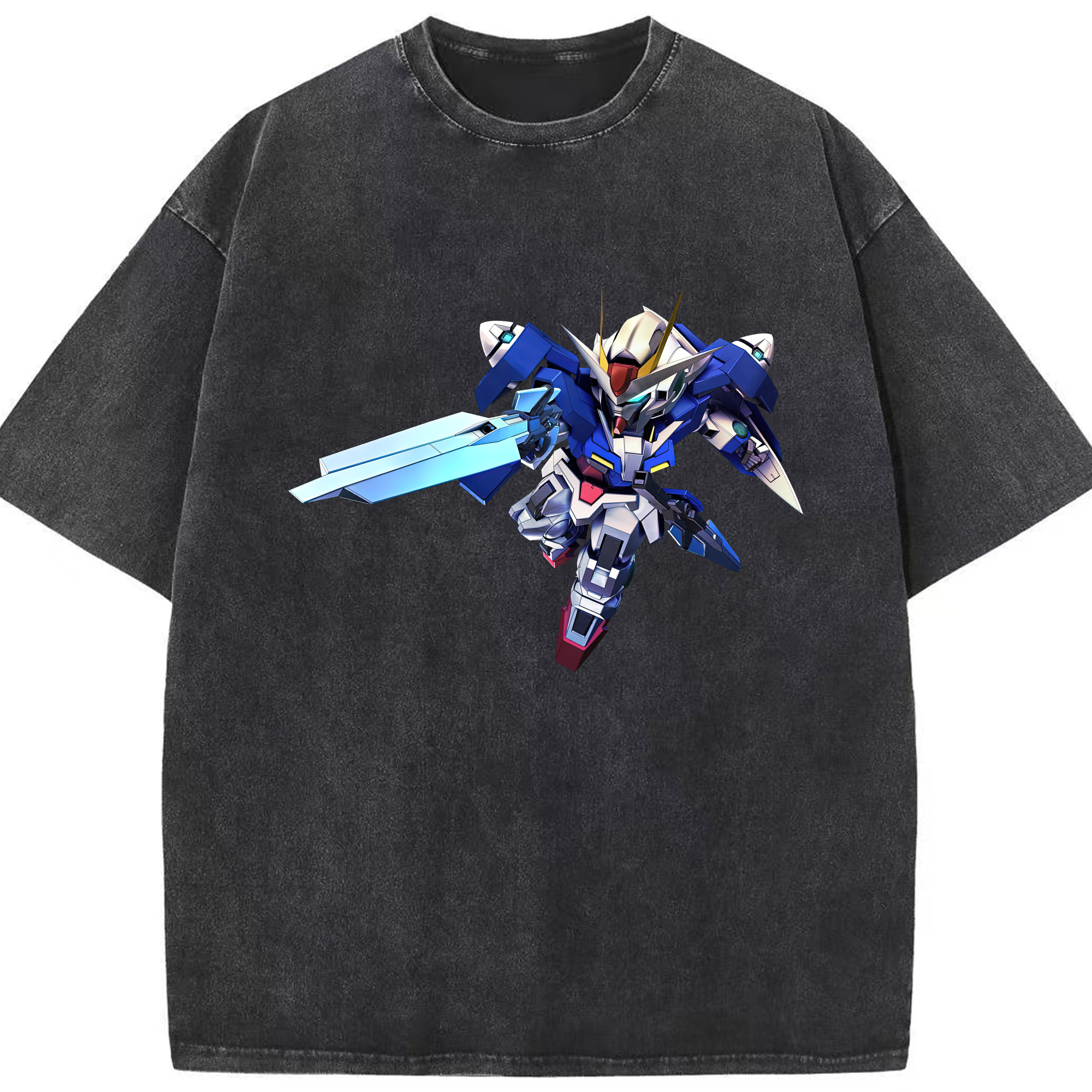 （画像用） 機動戦士ガンダム Mobile Suit Gundam 綿100% ヴィンテージ風 半袖Tシャツ（フロントプリント）