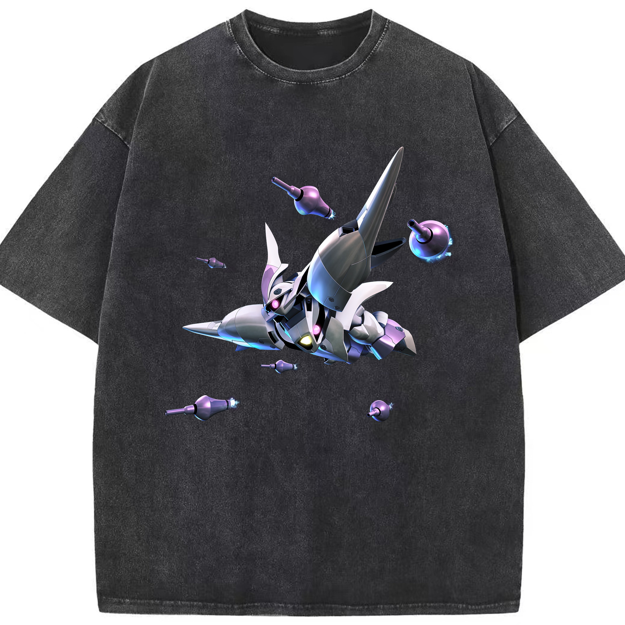 （画像用） 機動戦士ガンダム Mobile Suit Gundam 綿100% ヴィンテージ風 半袖Tシャツ（フロントプリント）