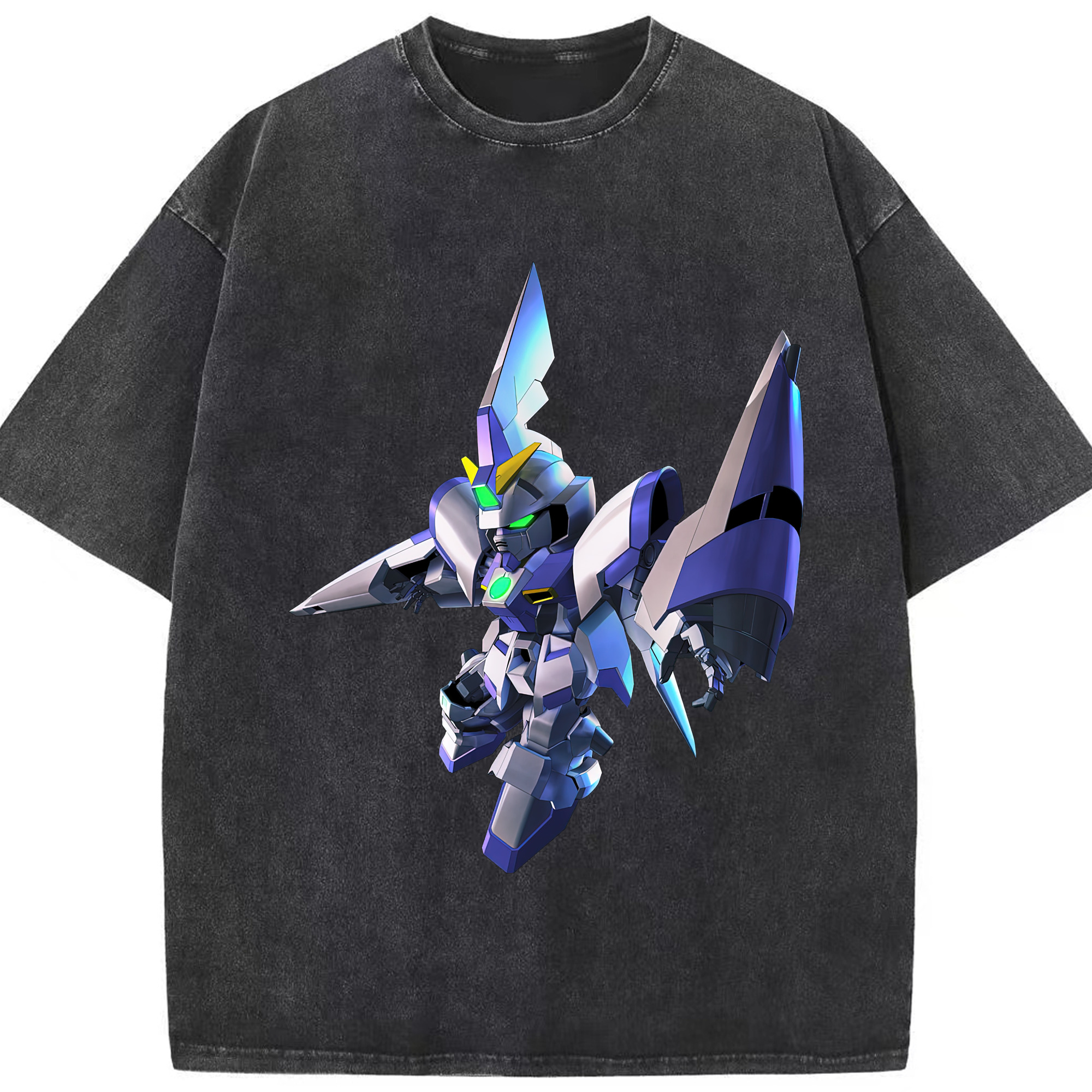 （画像用） 機動戦士ガンダム Mobile Suit Gundam 綿100% ヴィンテージ風 半袖Tシャツ（フロントプリント）
