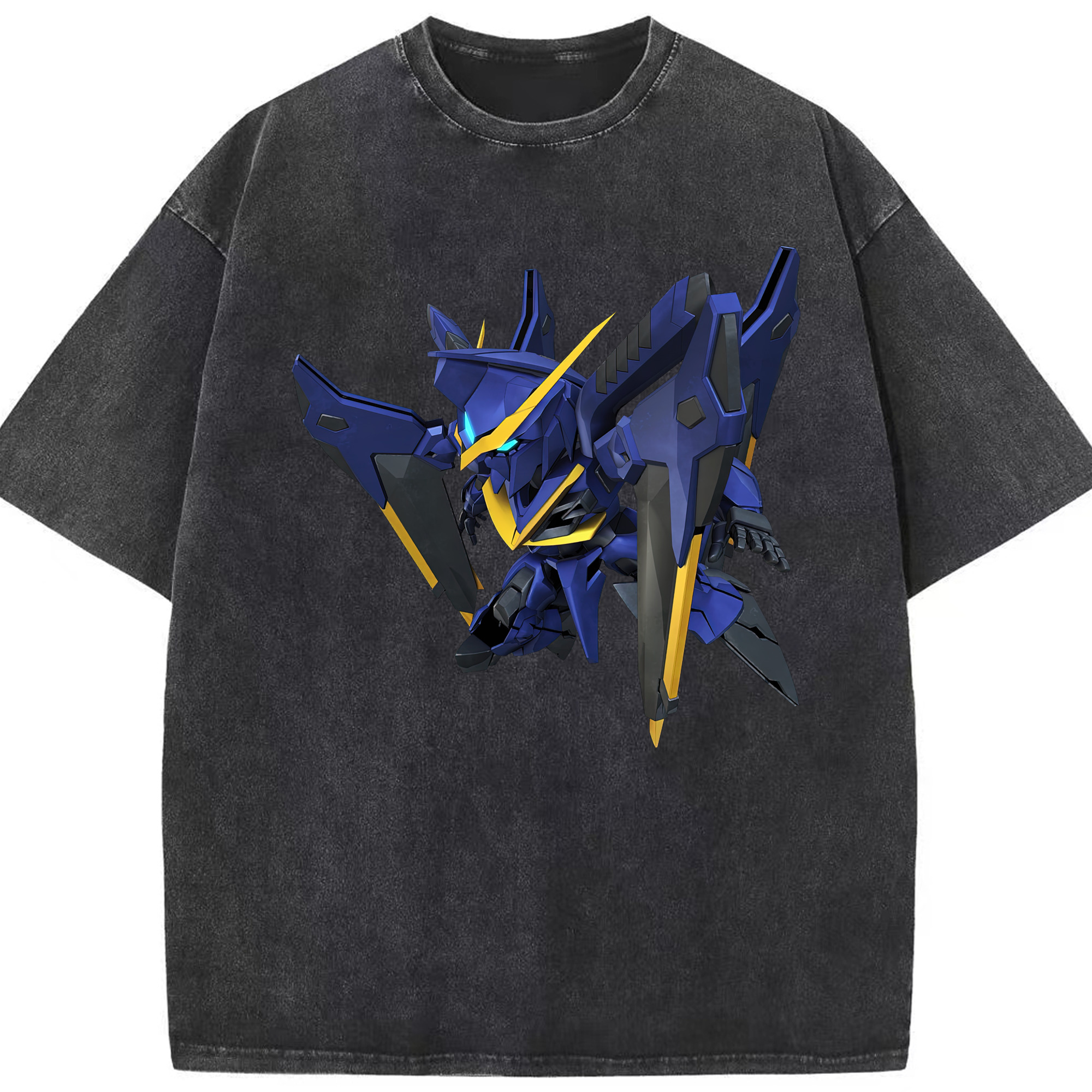 （画像用） 機動戦士ガンダム Mobile Suit Gundam 綿100% ヴィンテージ風 半袖Tシャツ（フロントプリント）