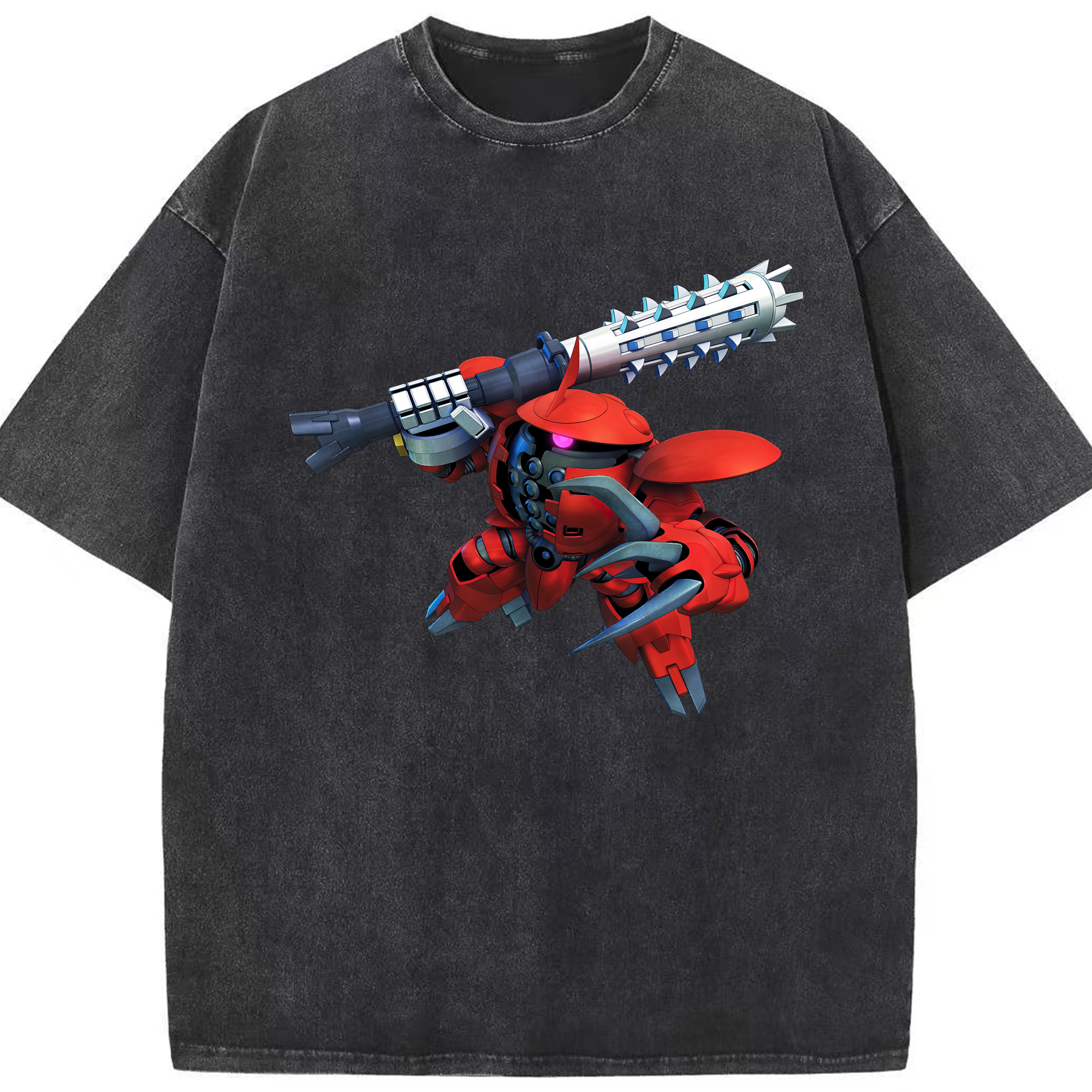 （画像用） 機動戦士ガンダム Mobile Suit Gundam 綿100% ヴィンテージ風 半袖Tシャツ（フロントプリント）