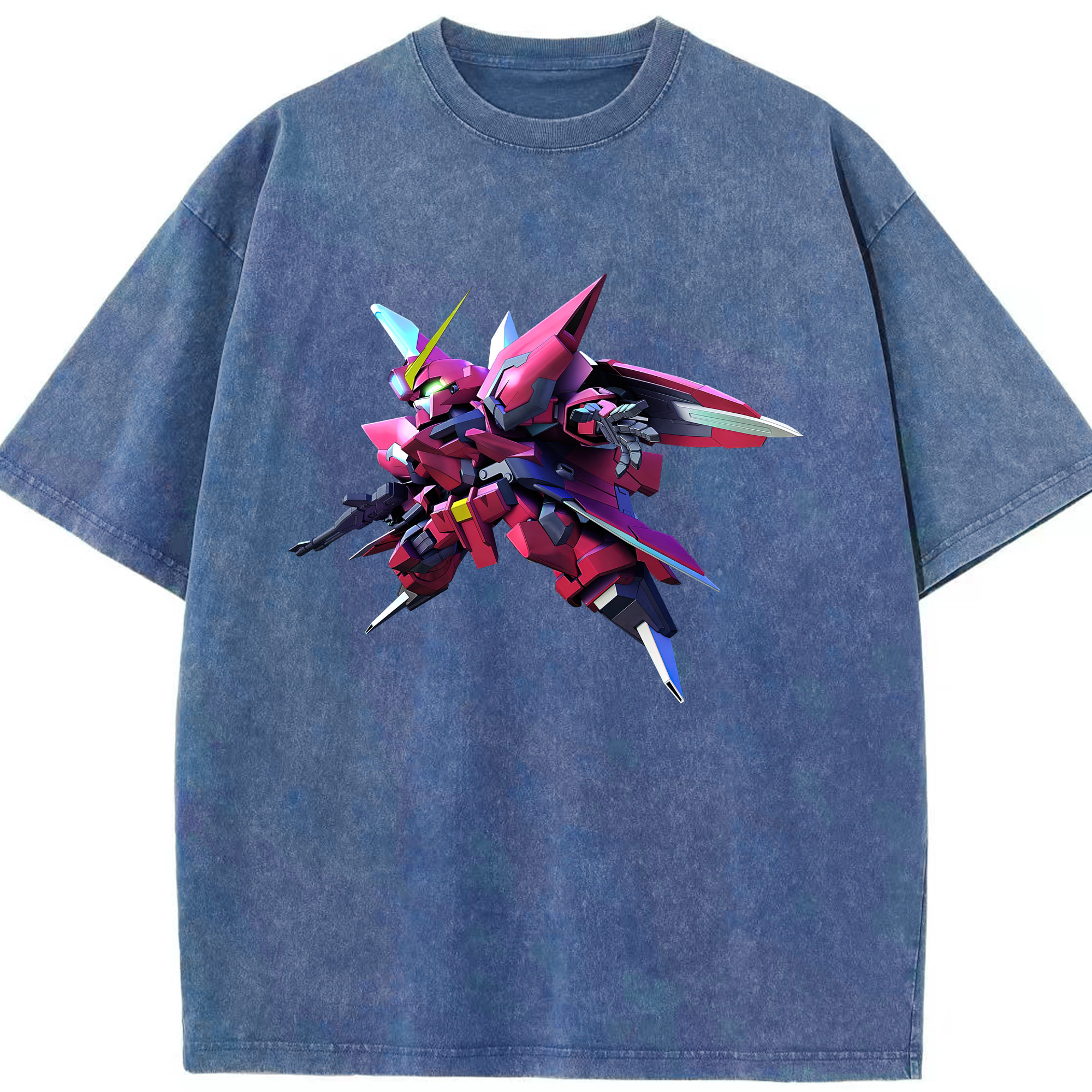 （画像用） 機動戦士ガンダム Mobile Suit Gundam 綿100% ヴィンテージ風 半袖Tシャツ（フロントプリント）