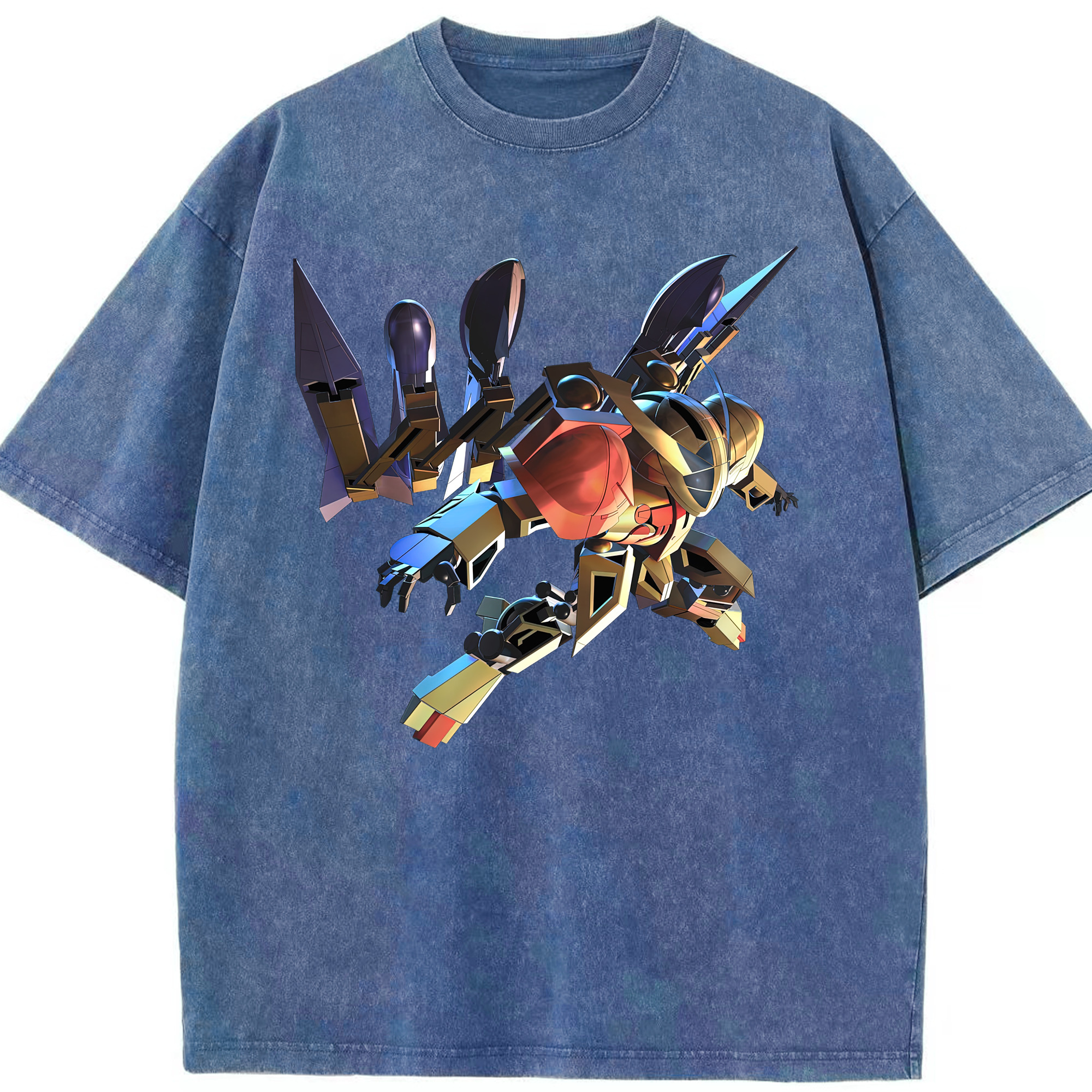 （画像用） 機動戦士ガンダム Mobile Suit Gundam 綿100% ヴィンテージ風 半袖Tシャツ（フロントプリント）