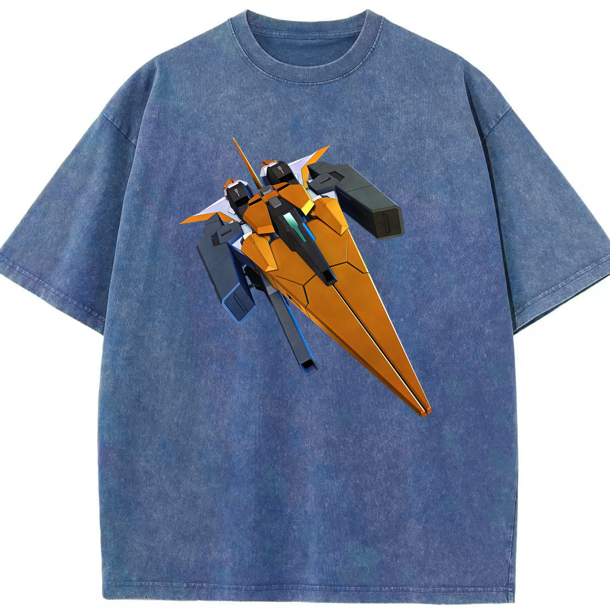 （画像用） 機動戦士ガンダム Mobile Suit Gundam 綿100% ヴィンテージ風 半袖Tシャツ（フロントプリント）