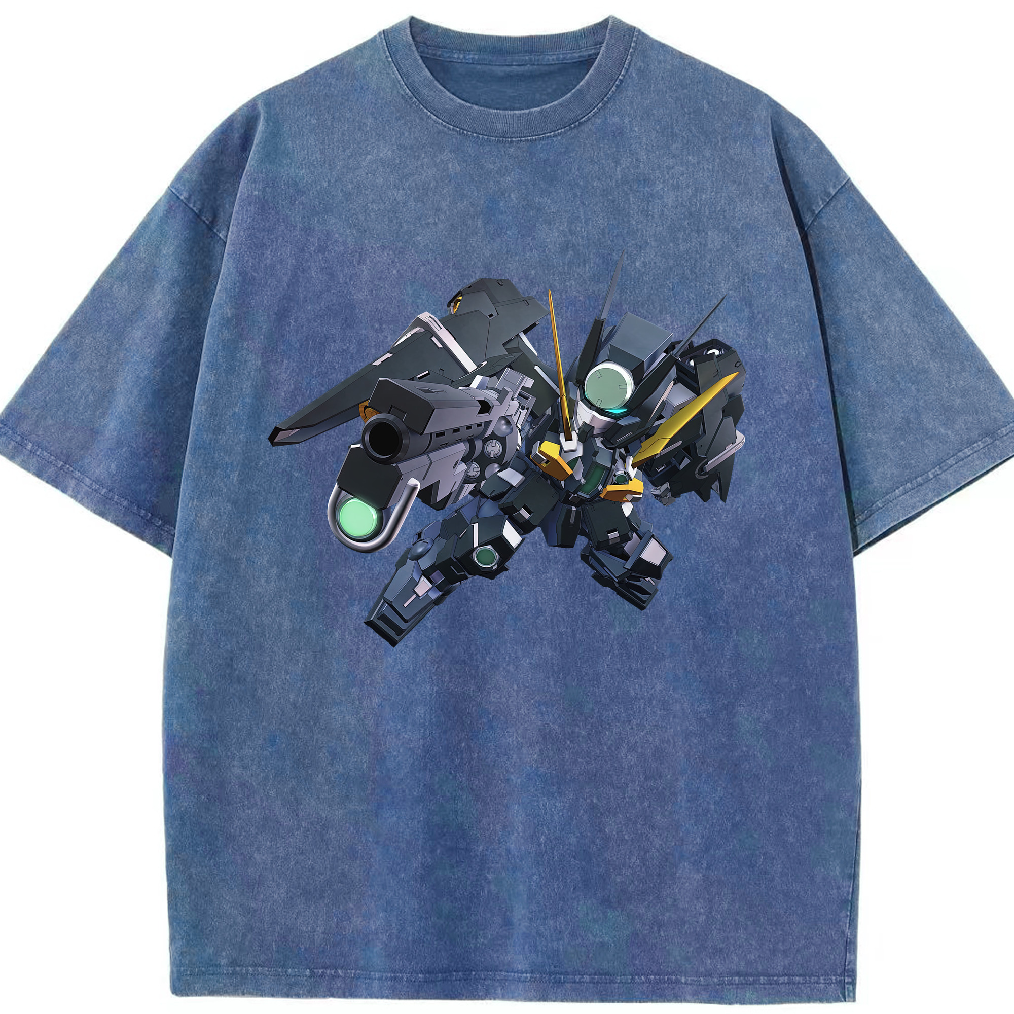 （画像用） 機動戦士ガンダム Mobile Suit Gundam 綿100% ヴィンテージ風 半袖Tシャツ（フロントプリント）