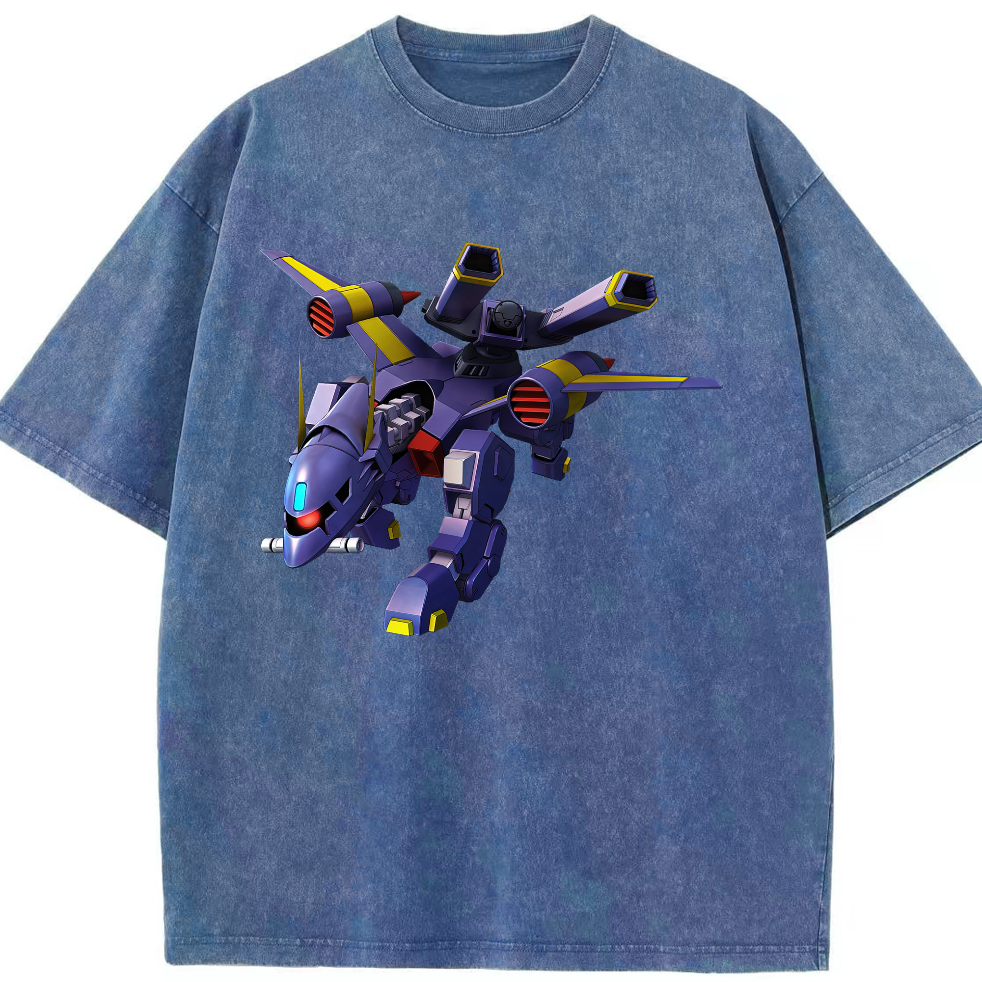 （画像用） 機動戦士ガンダム Mobile Suit Gundam 綿100% ヴィンテージ風 半袖Tシャツ（フロントプリント）
