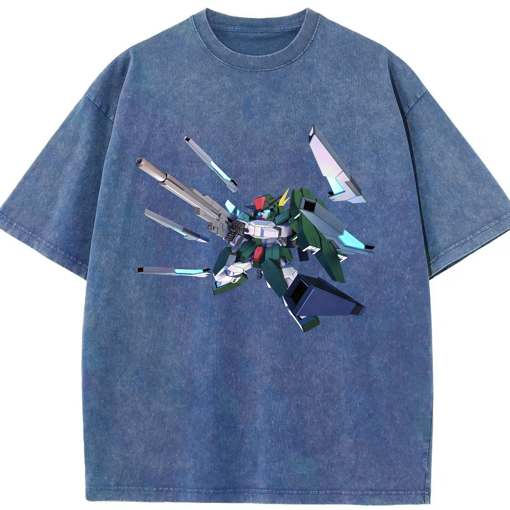 （画像用） 機動戦士ガンダム Mobile Suit Gundam 綿100% ヴィンテージ風 半袖Tシャツ（フロントプリント）